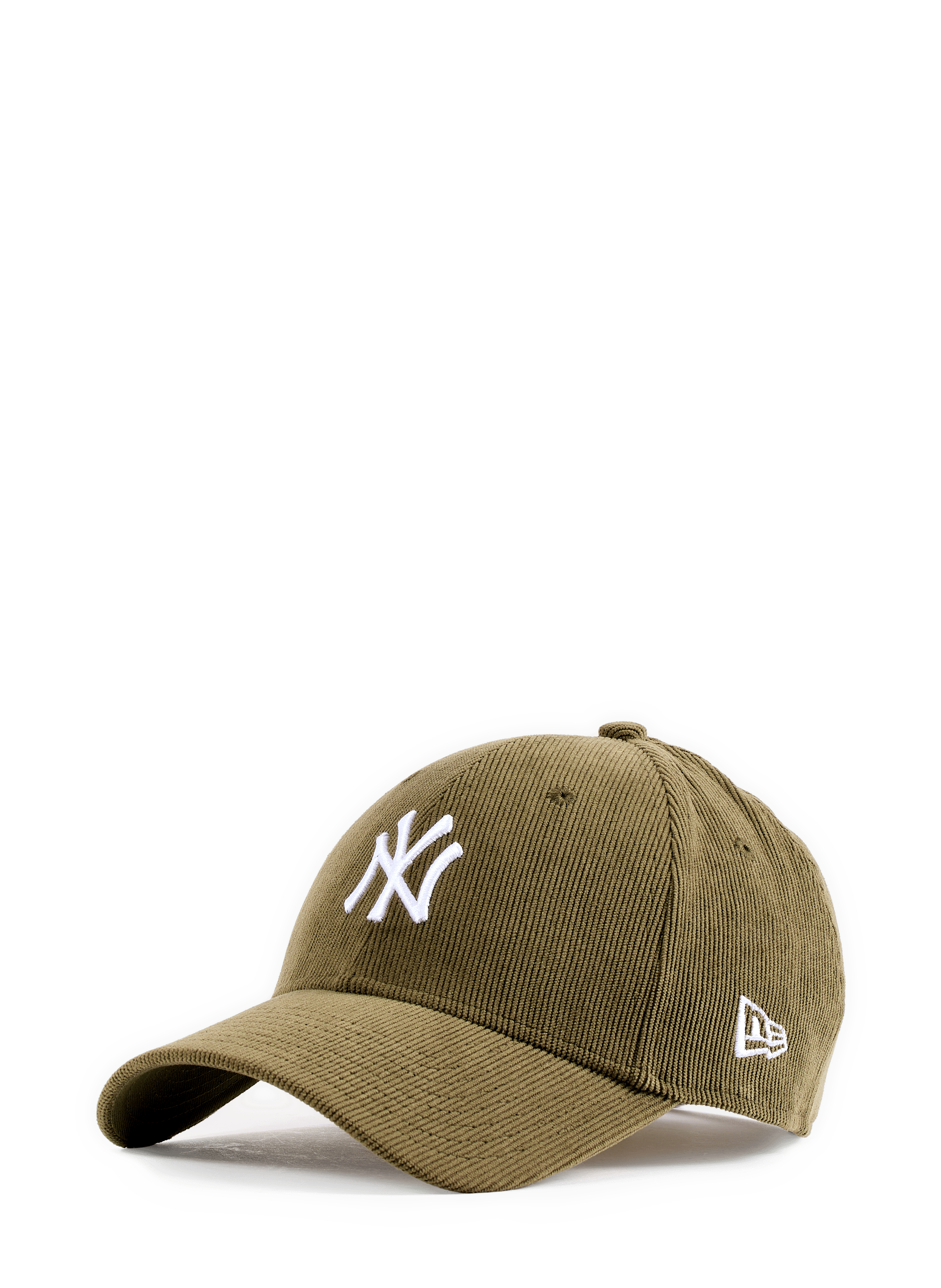 Ribbed cap with embroidered logo NEW ERA Khaki
