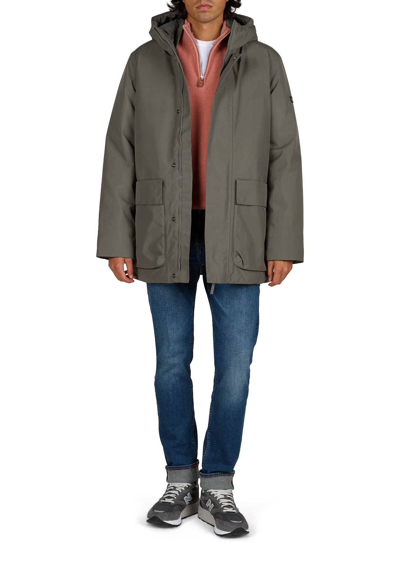 Hooded jacket AIGLE Grey