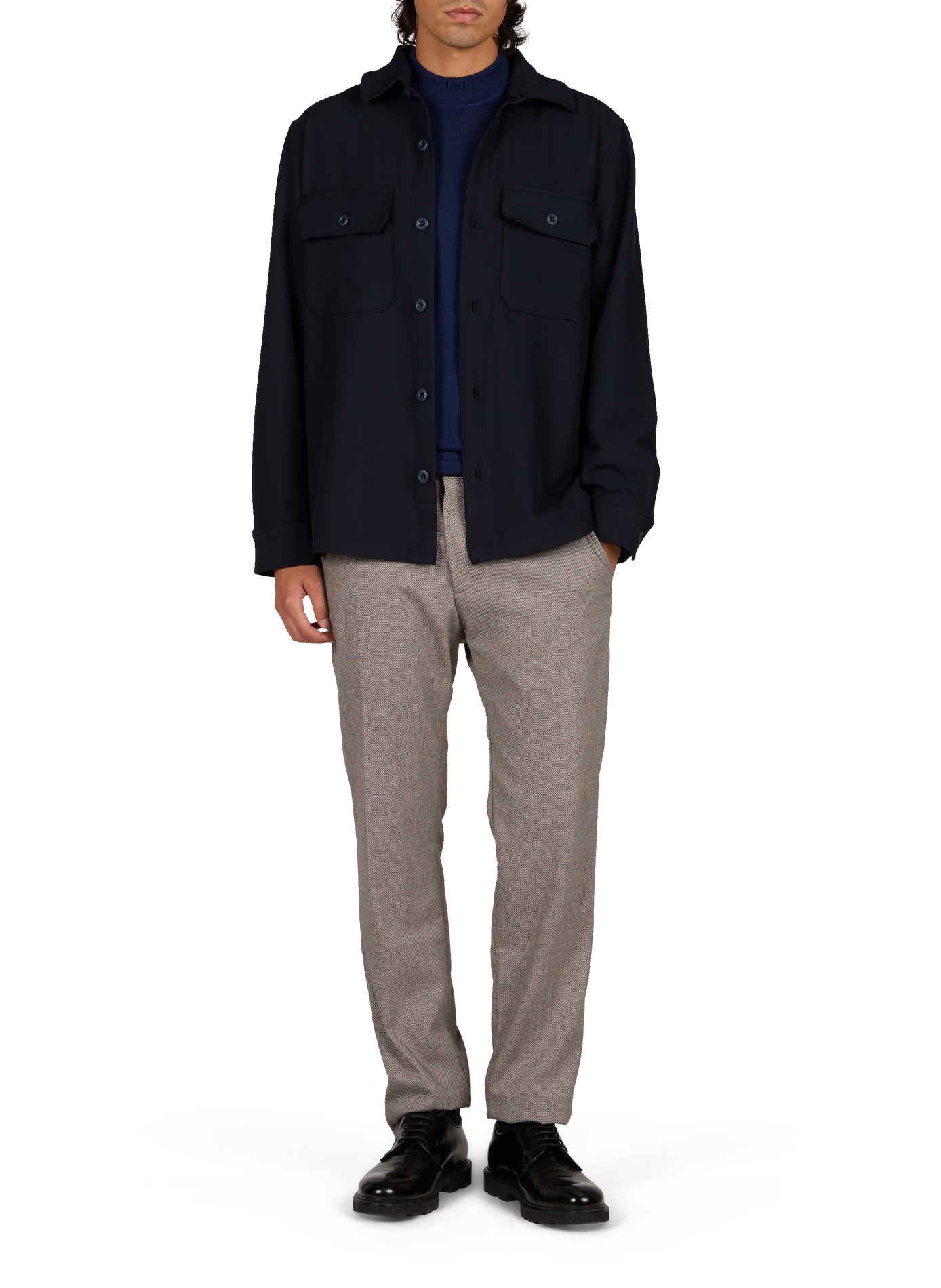 Straight classic collar shirt STRELLSON Blue