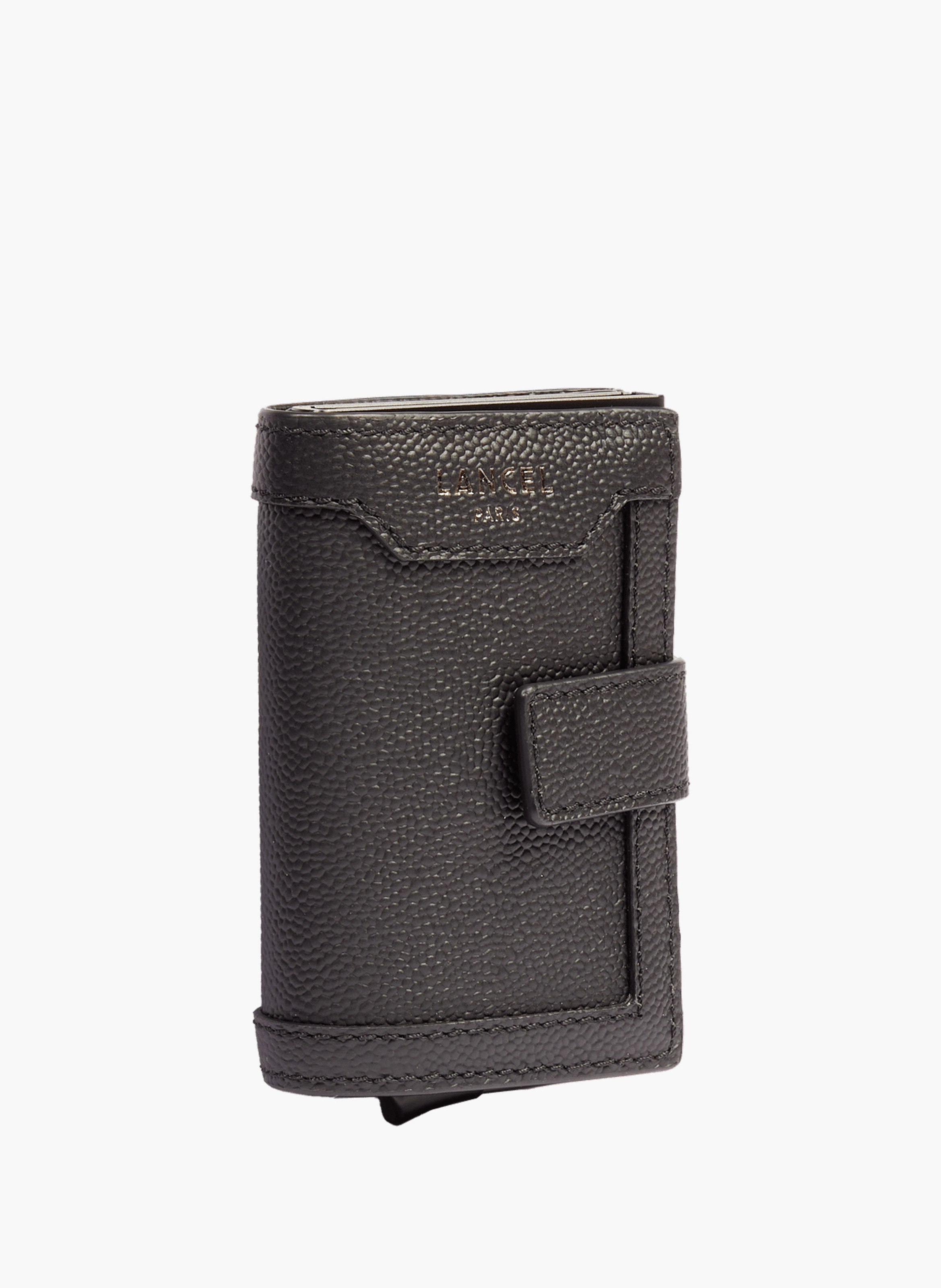 Porte-cartes smart charlie de lancel en cuir LANCEL Noir