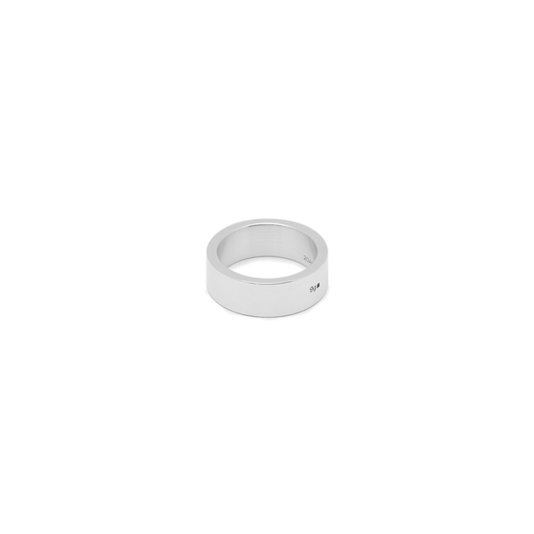 Le Gramme Silver Ring In Metallic