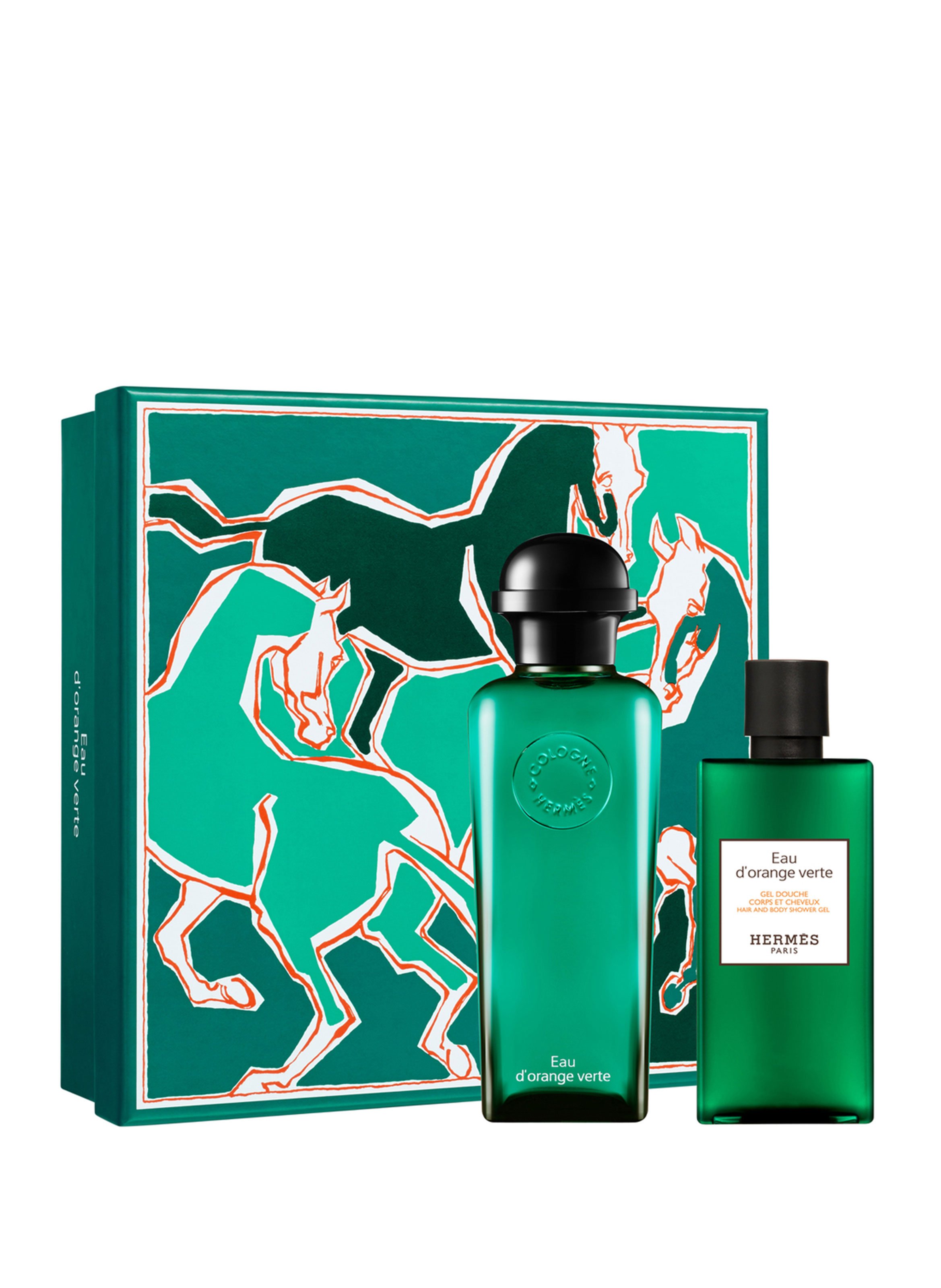 HERMÈS Eau d'orange verte, Eau de Cologne Gift Set No color