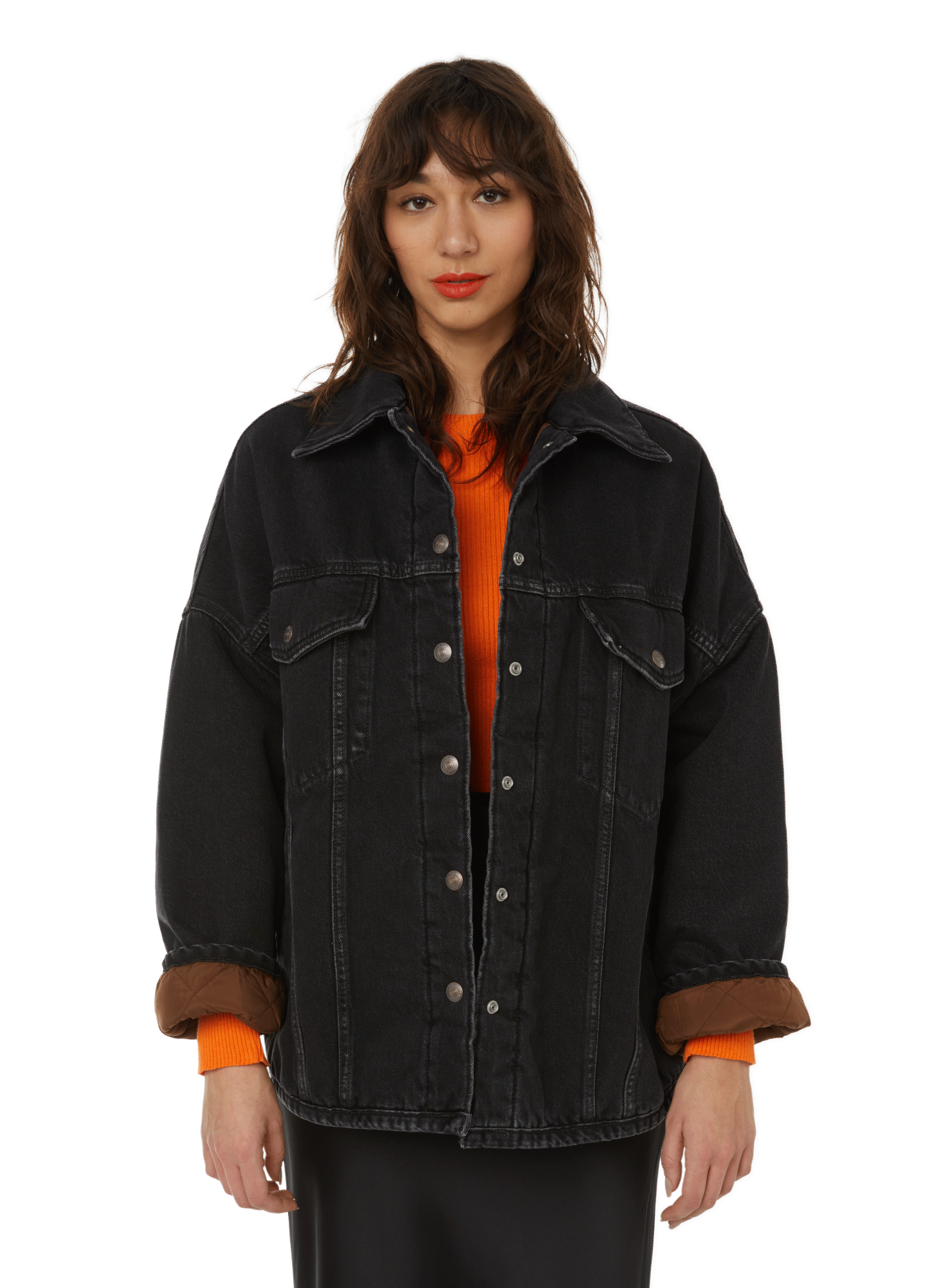 Veste en jean oversize doubl�e LEVI'S