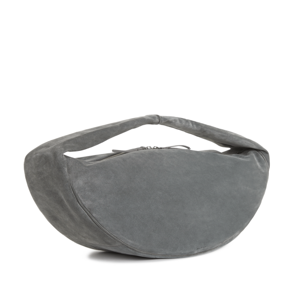 By Far Leather Handbag In Grey