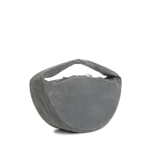 By Far Leather Handbag In Grey