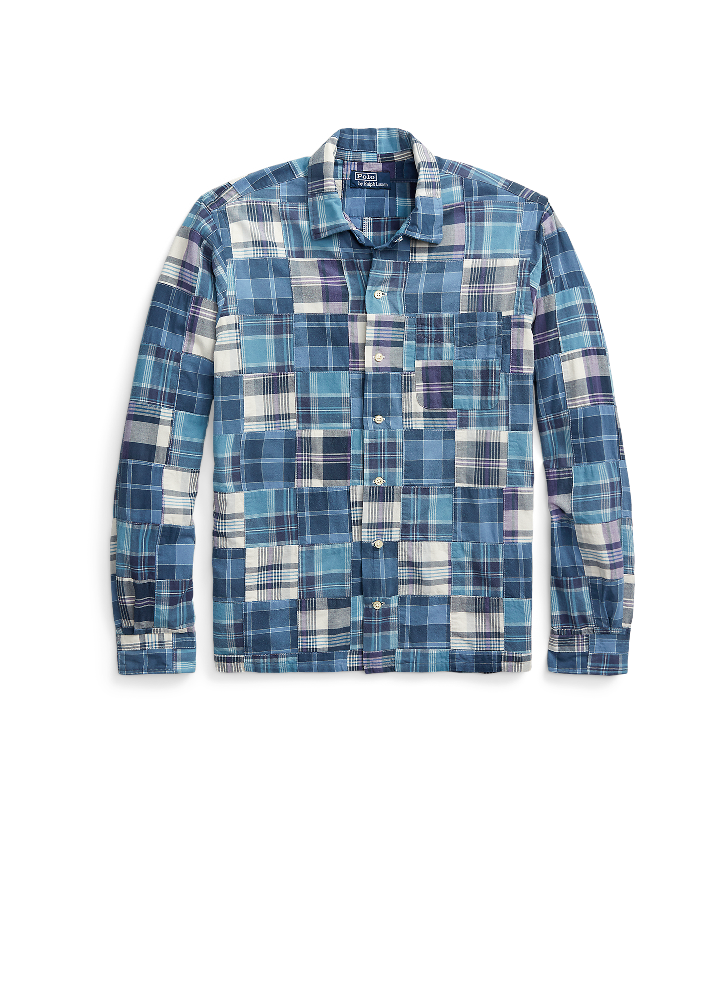 Chemise imprimé en coton  POLO RALPH LAUREN Bleu