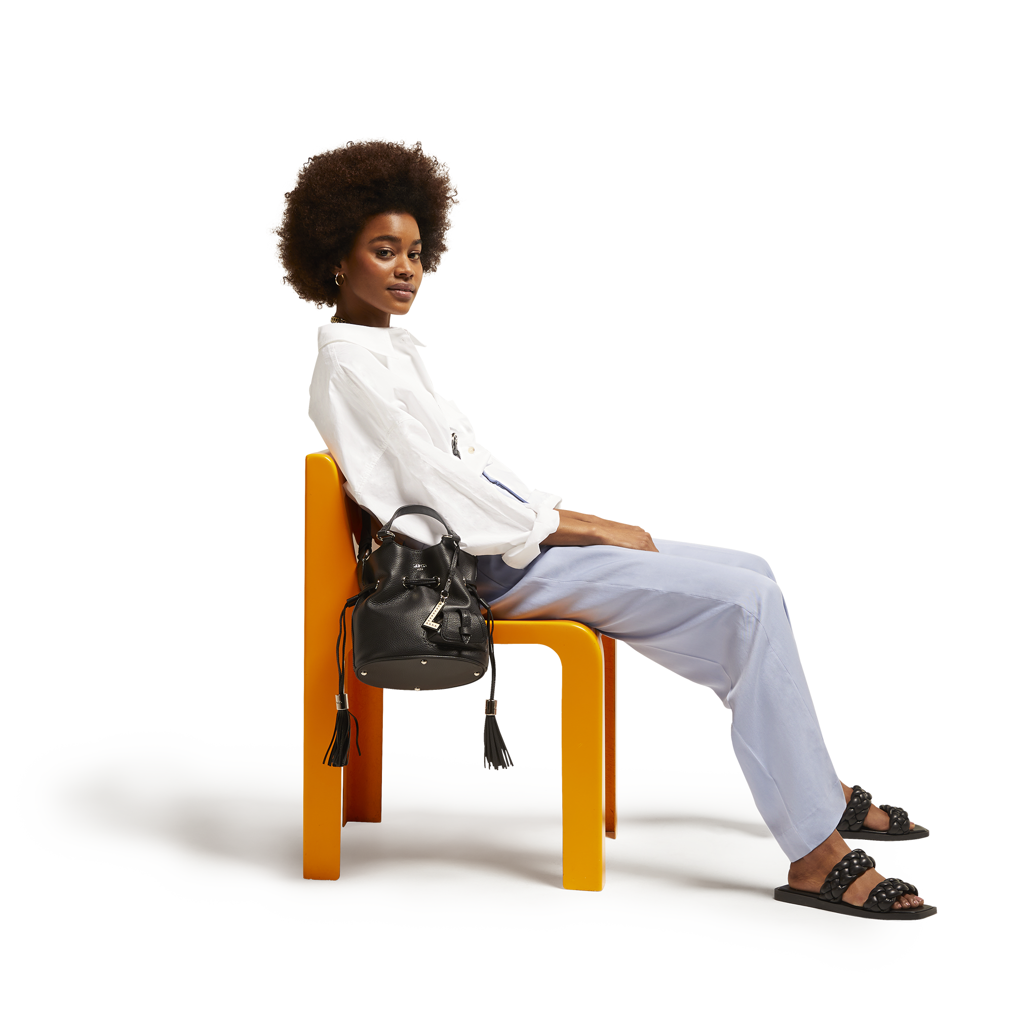 Sac seau s - premier flirt de lancel LANCEL Noir