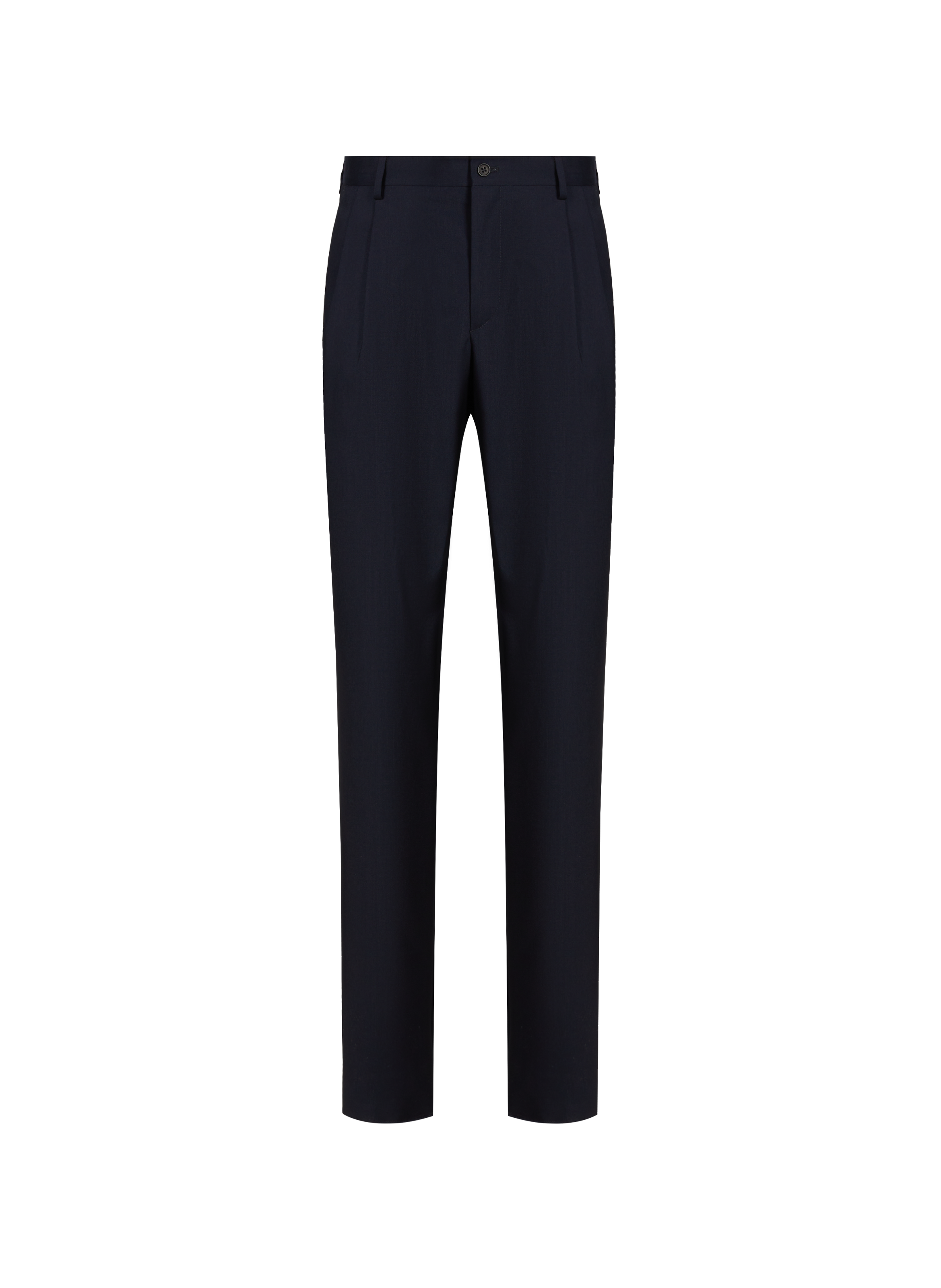 Cropped wool trousers SAISON 1865 Blue