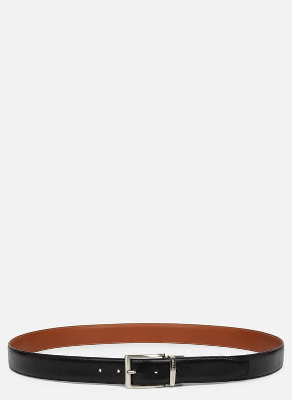 Ceinture - ceinture cuir lisse homme Noir by LANCASTER LANCASTER Ceinture - ceinture cuir lisse homme Noir