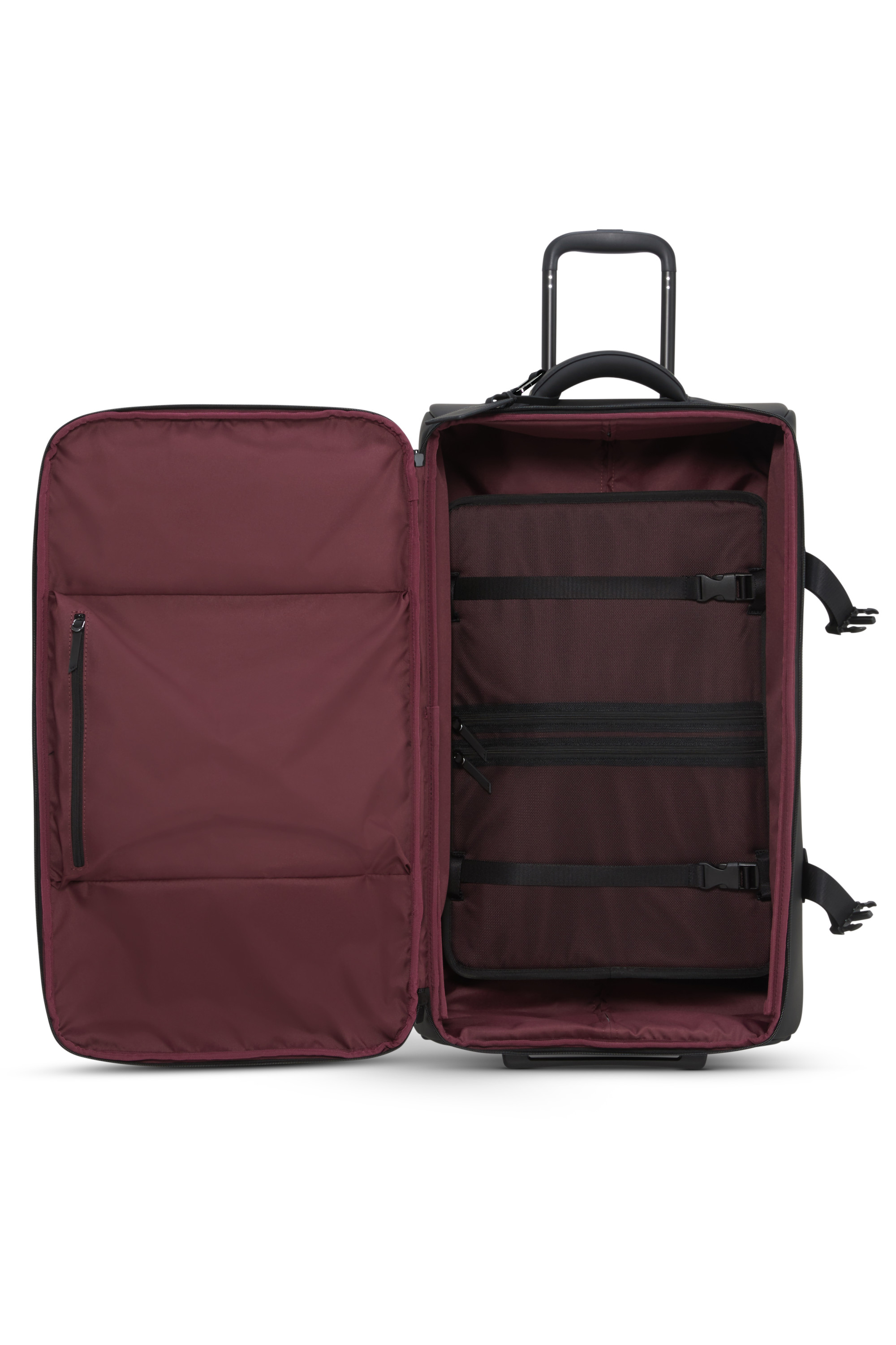 Lost in berlin sac de voyage à roues taille l exile LIPAULT PARIS Noir