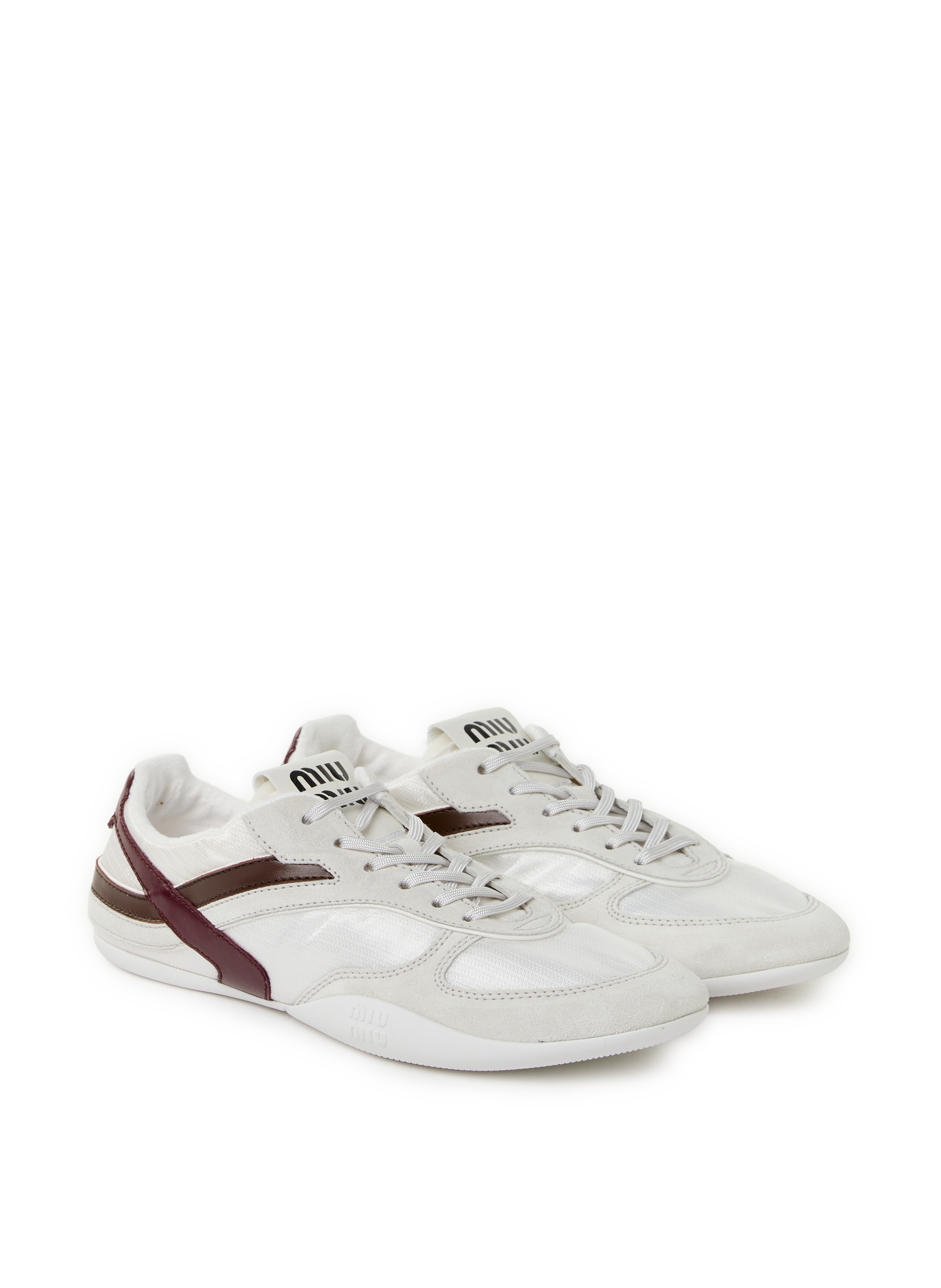 Baskets Gymnasius MIU MIU Blanc