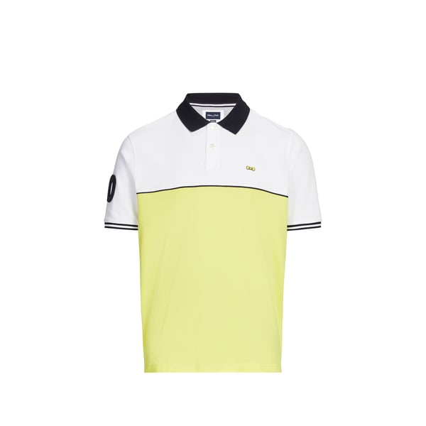 Eden Park Polo En Coton In Yellow