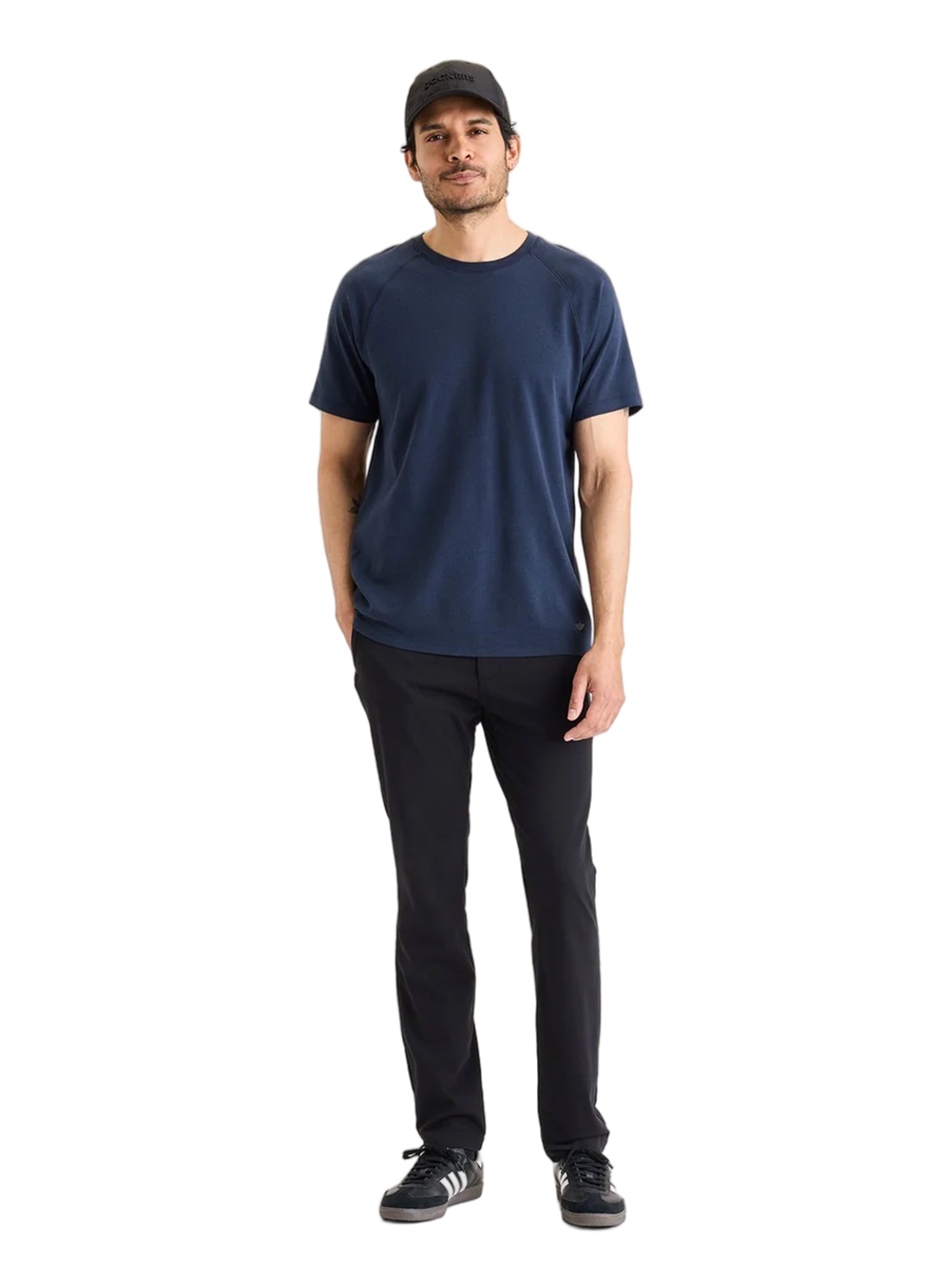 Cotton blend chino trousers  DOCKERS Black