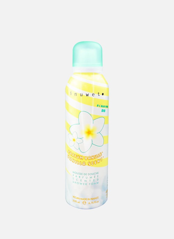 Vanilla Shower Mousse by INUWET INUWET Vanilla Shower Mousse