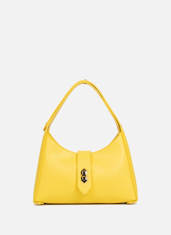 Hobo bag - Top Double Yellow by LANCASTER LANCASTER Hobo bag - Top Double Yellow