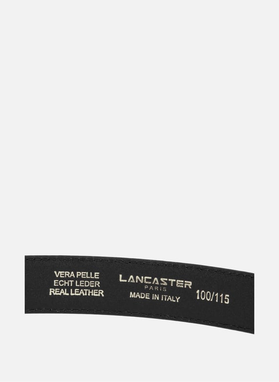 Ceinture - ceinture cuir lisse femme | Noir by LANCASTER Ceinture - ceinture cuir lisse femme Noir