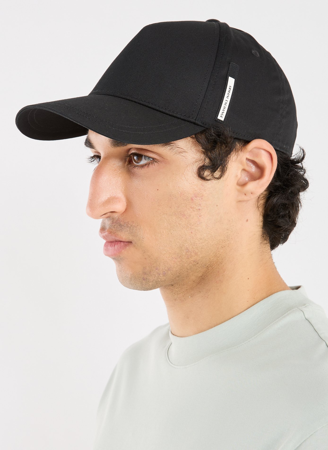 Casquette en coton ARMANI EXCHANGE Noir