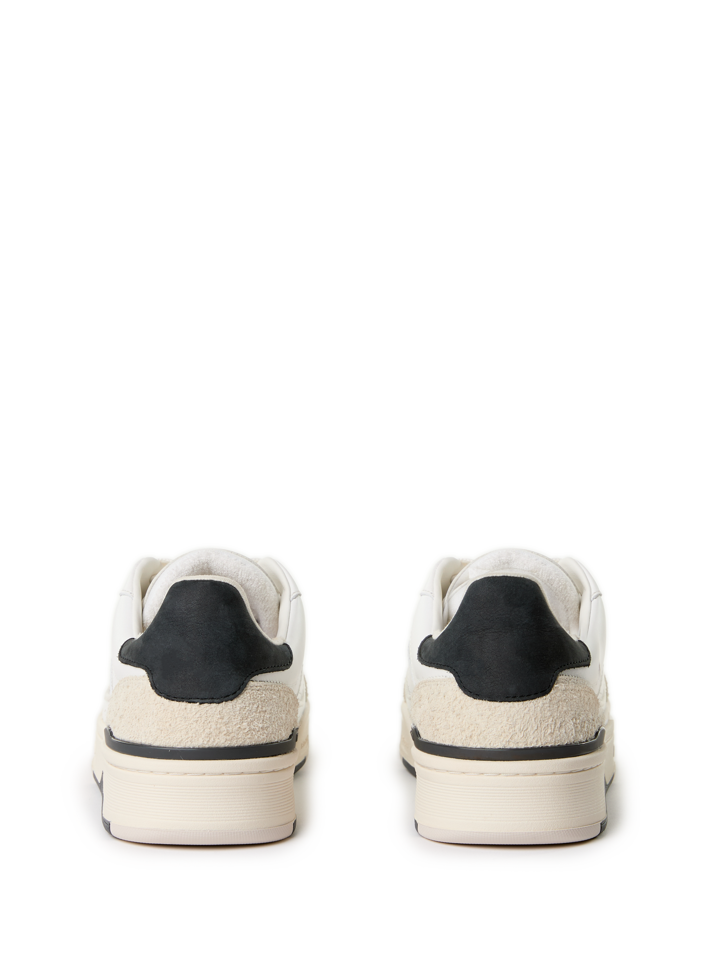 Bi-material leather sneakers AXEL ARIGATO White