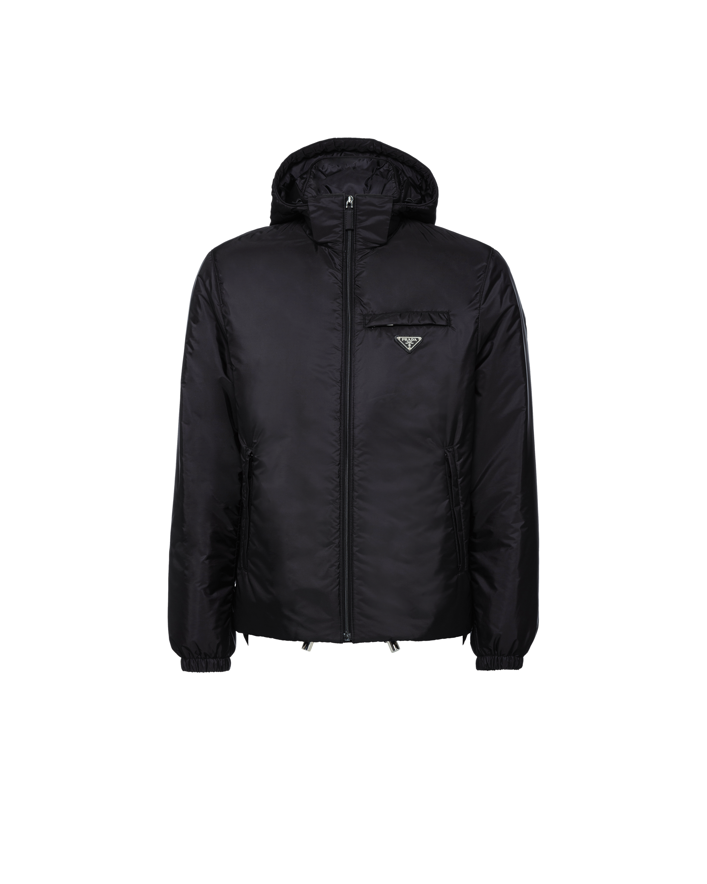 Doudoune en re-nylon PRADA Noir