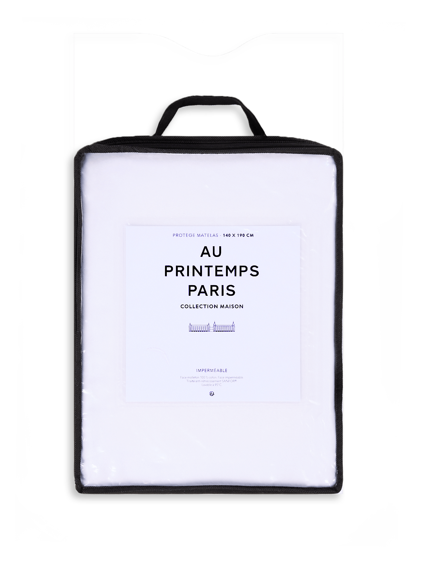 Protège matelas imperméable  AU PRINTEMPS PARIS Blanc