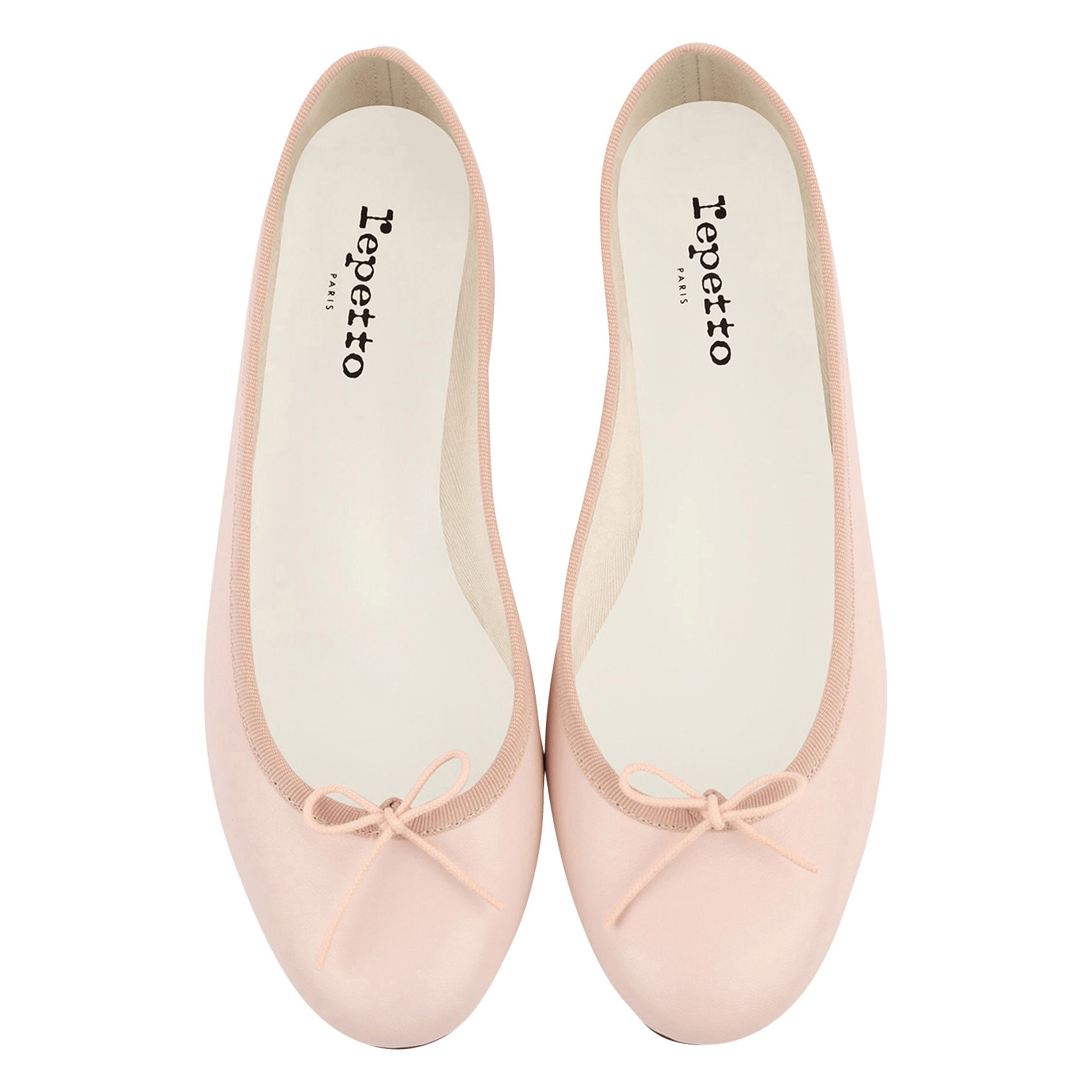 Ballerines en cuir cendrillon REPETTO Rose