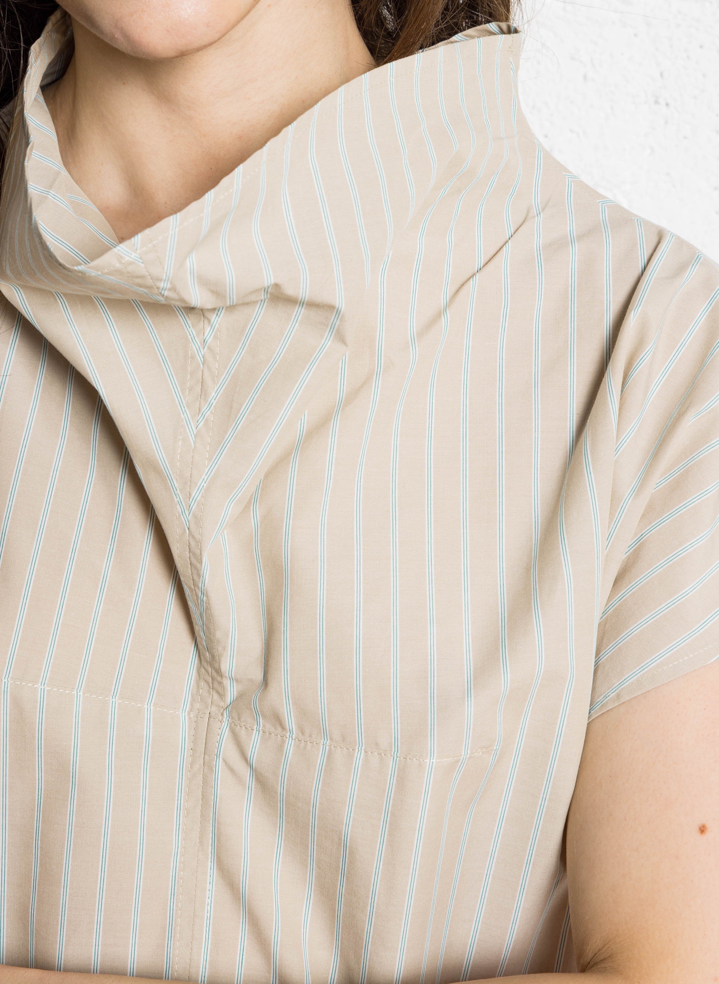 Top droit en coton bio farah SOEUR Gris