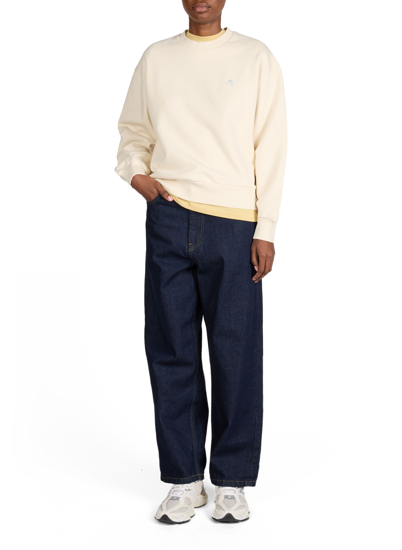 Loose cotton Jeans CARHARTT WIP Blue