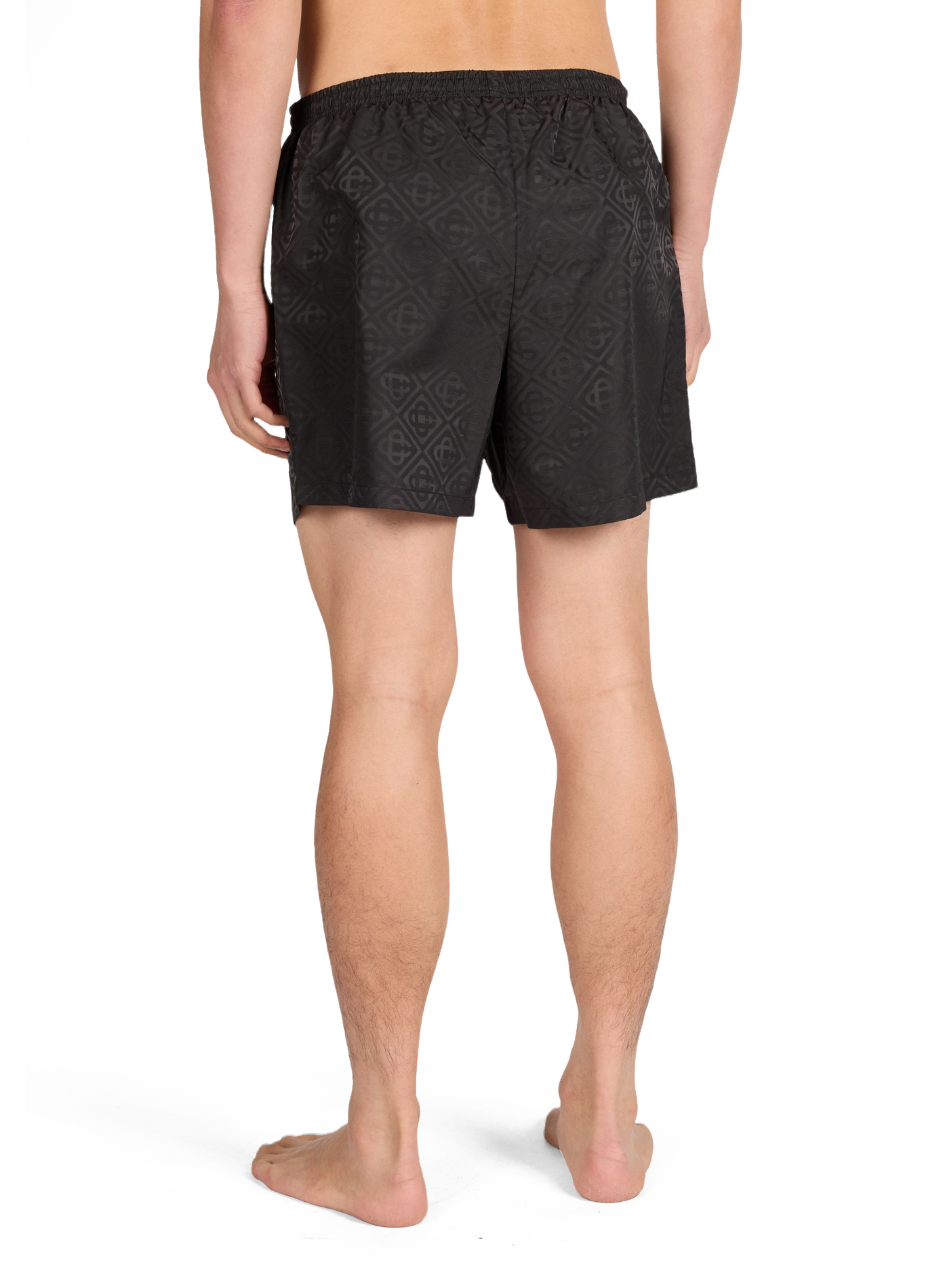 Short de bain logotypé CASABLANCA PARIS Noir