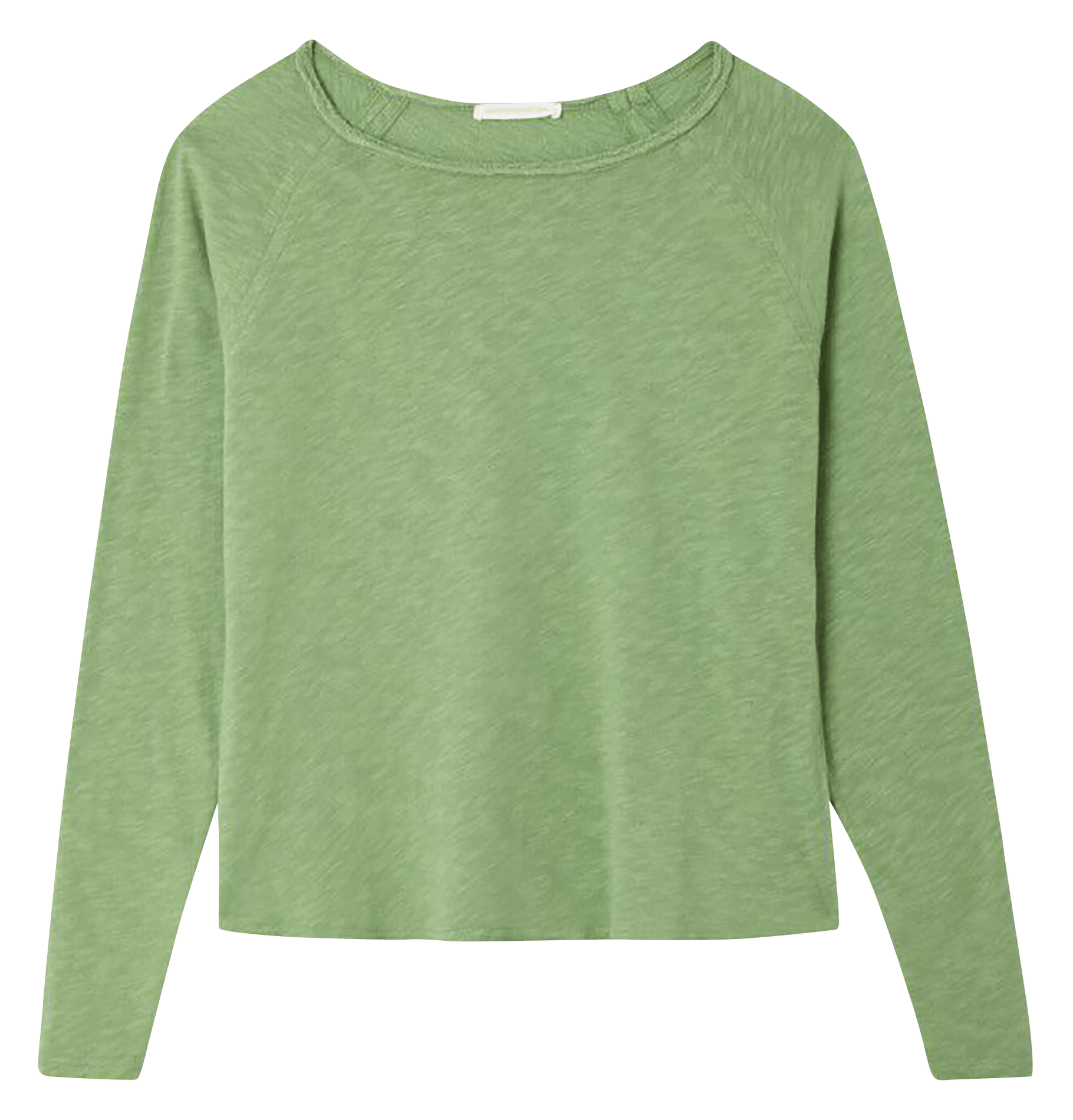 Tee-shirt col rond en coton sonoma AMERICAN VINTAGE Vert