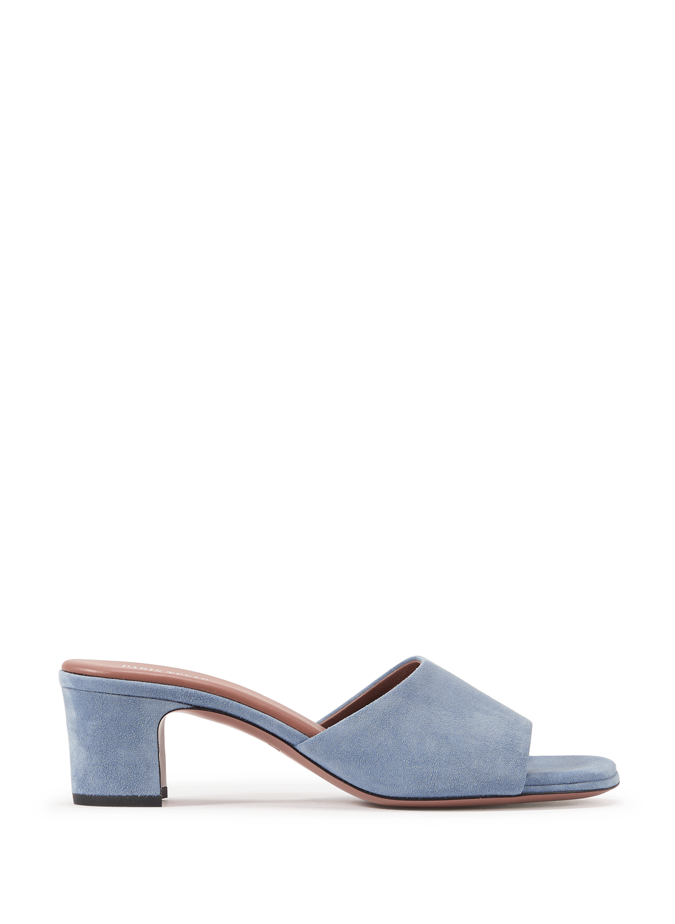 Mules Ava en cuir suédé PARIS TEXAS Blue