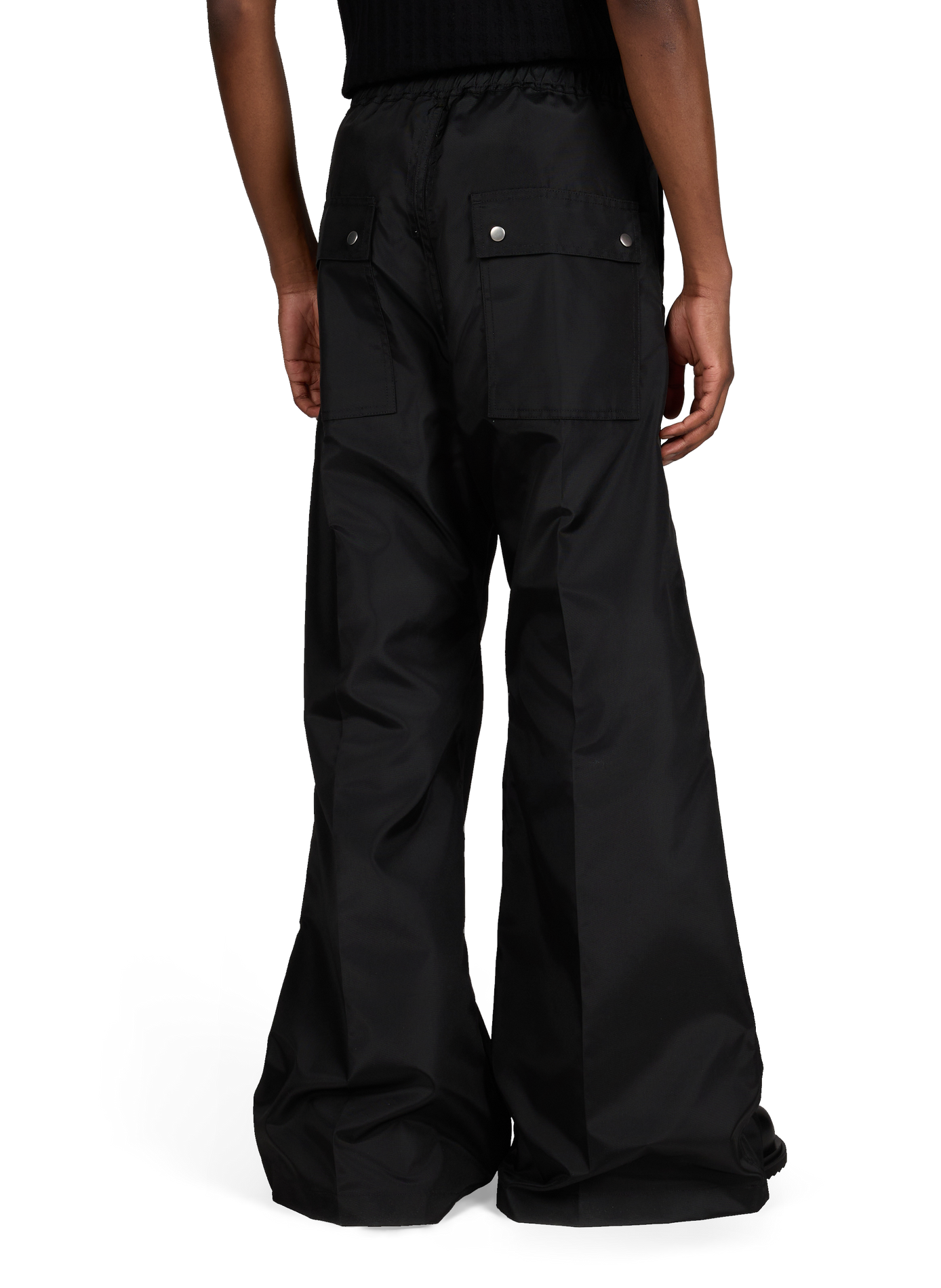 Flared pants with straps RICK OWENS Black