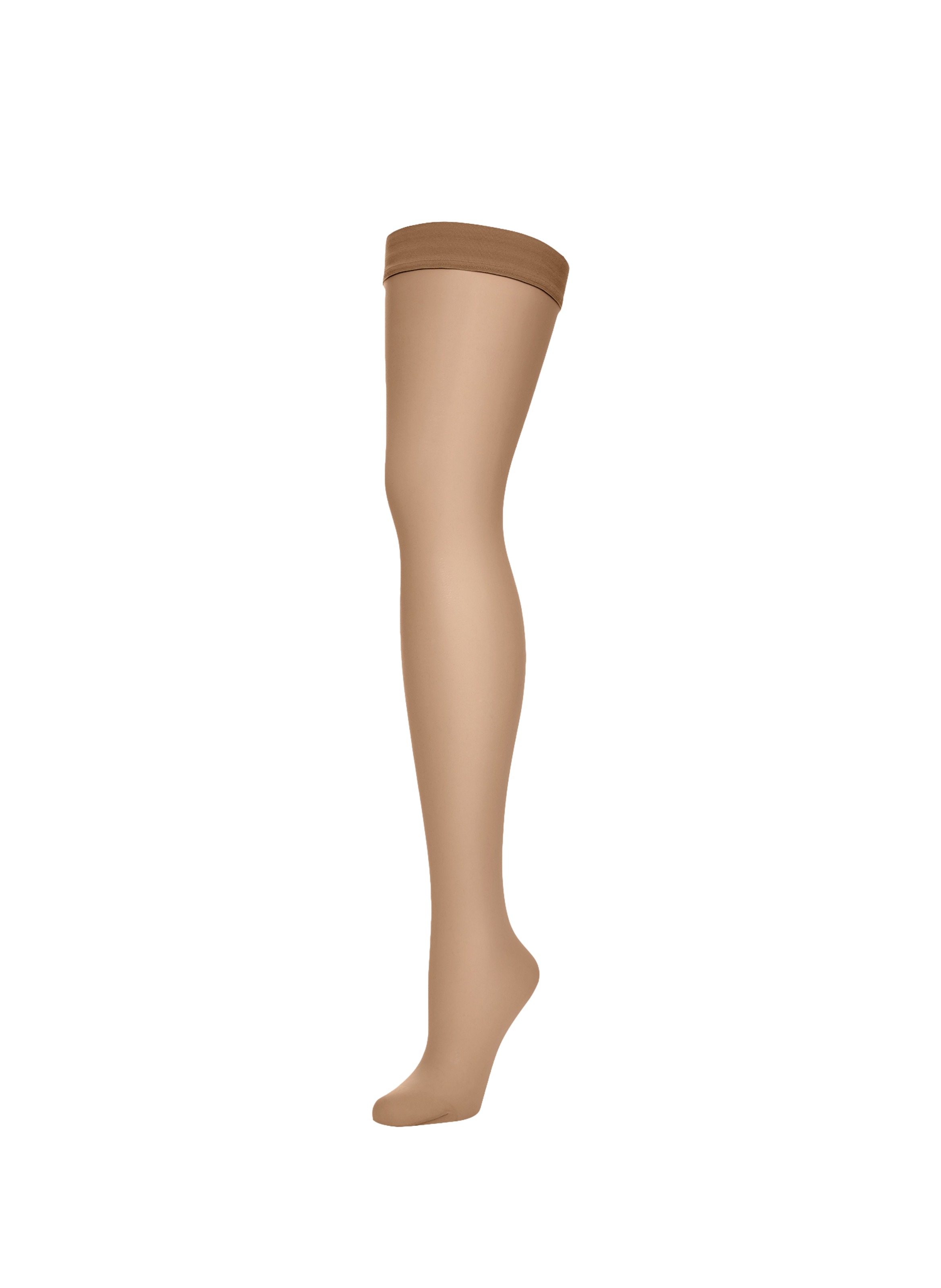 Mi-bas Individual 10 Stay-Up WOLFORD Beige