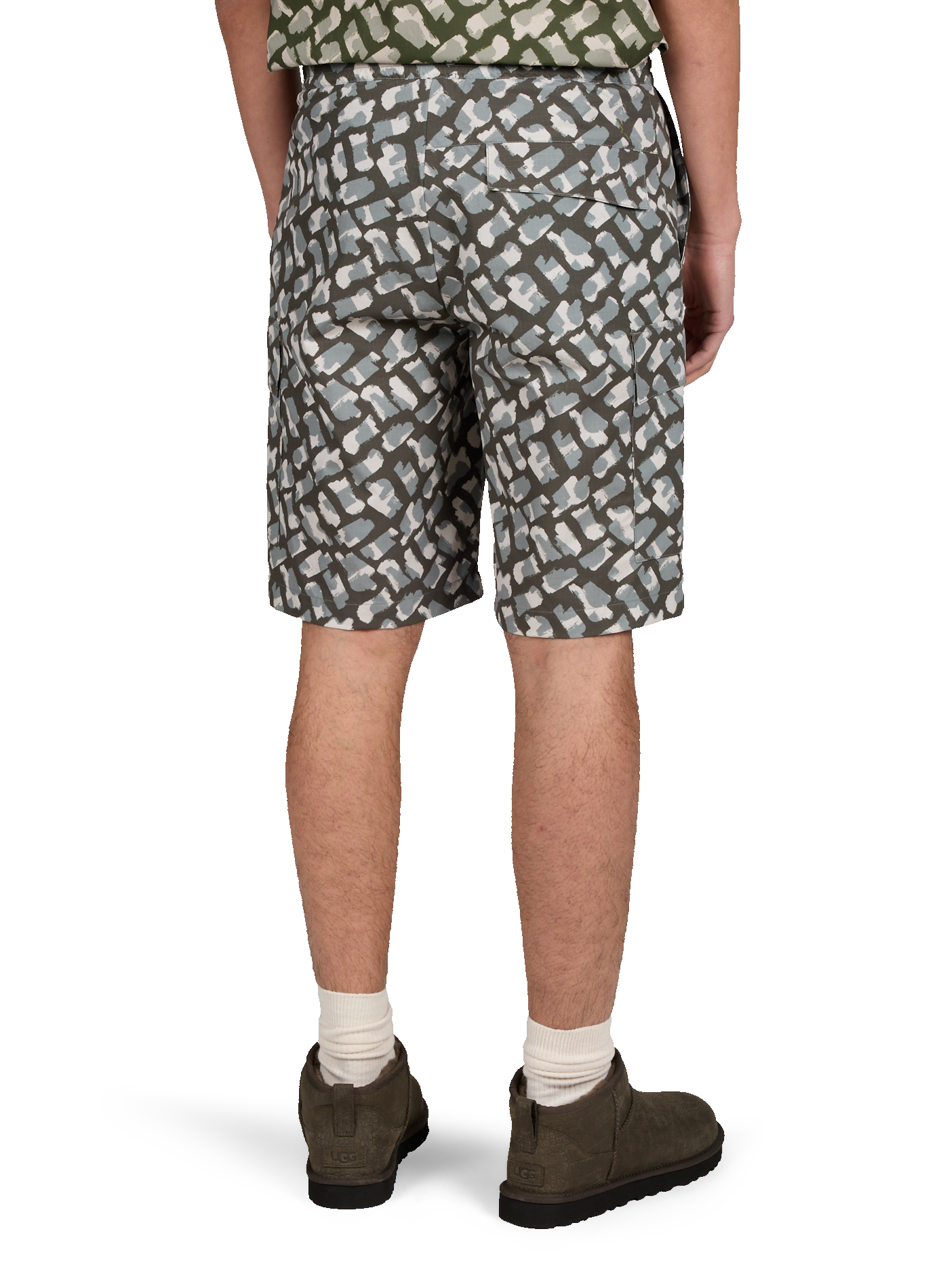 Short cargo imprimé camouflage AIGLE Kaki
