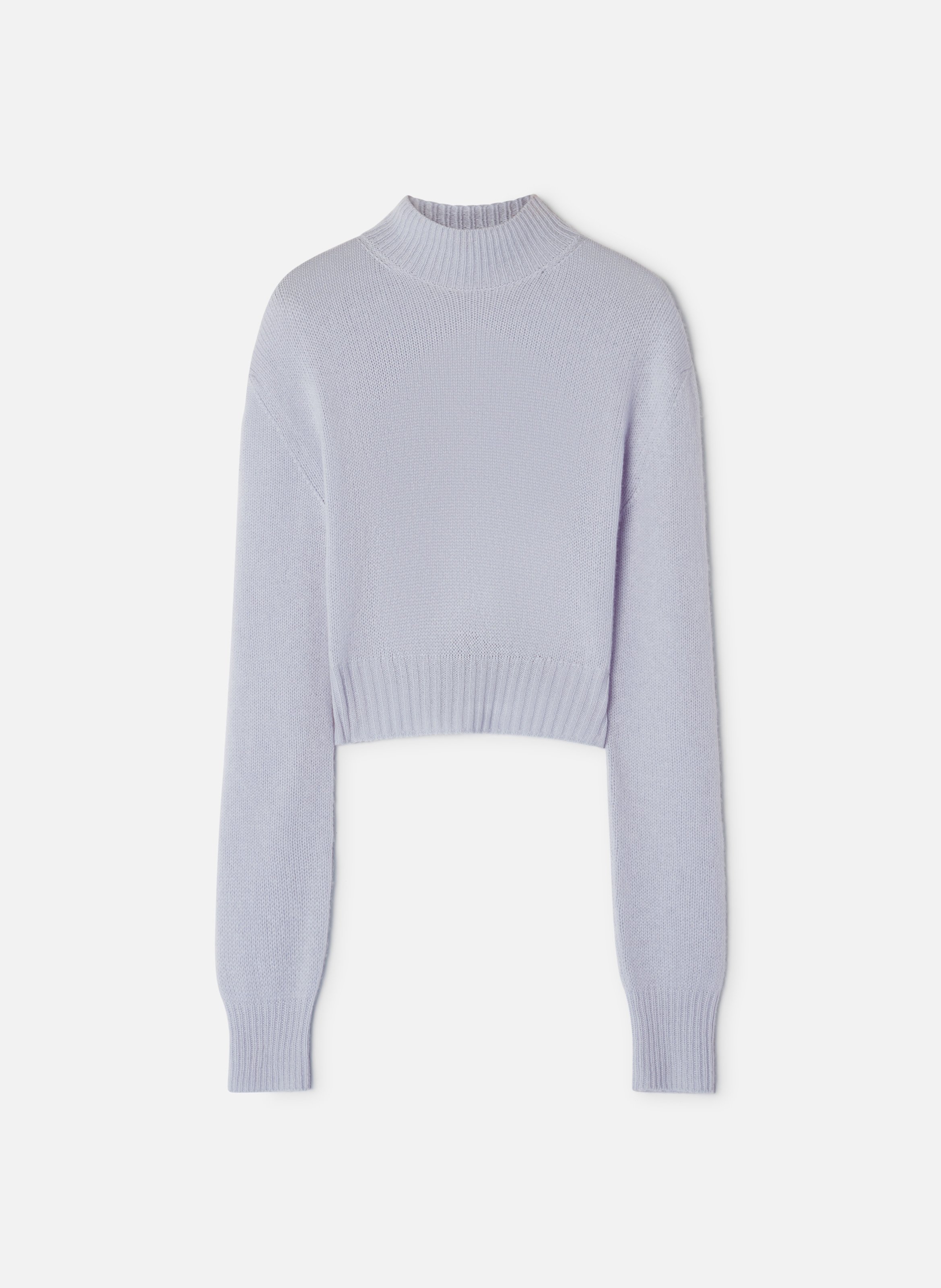 Pull dos nu en cachemire LANVIN Bleu