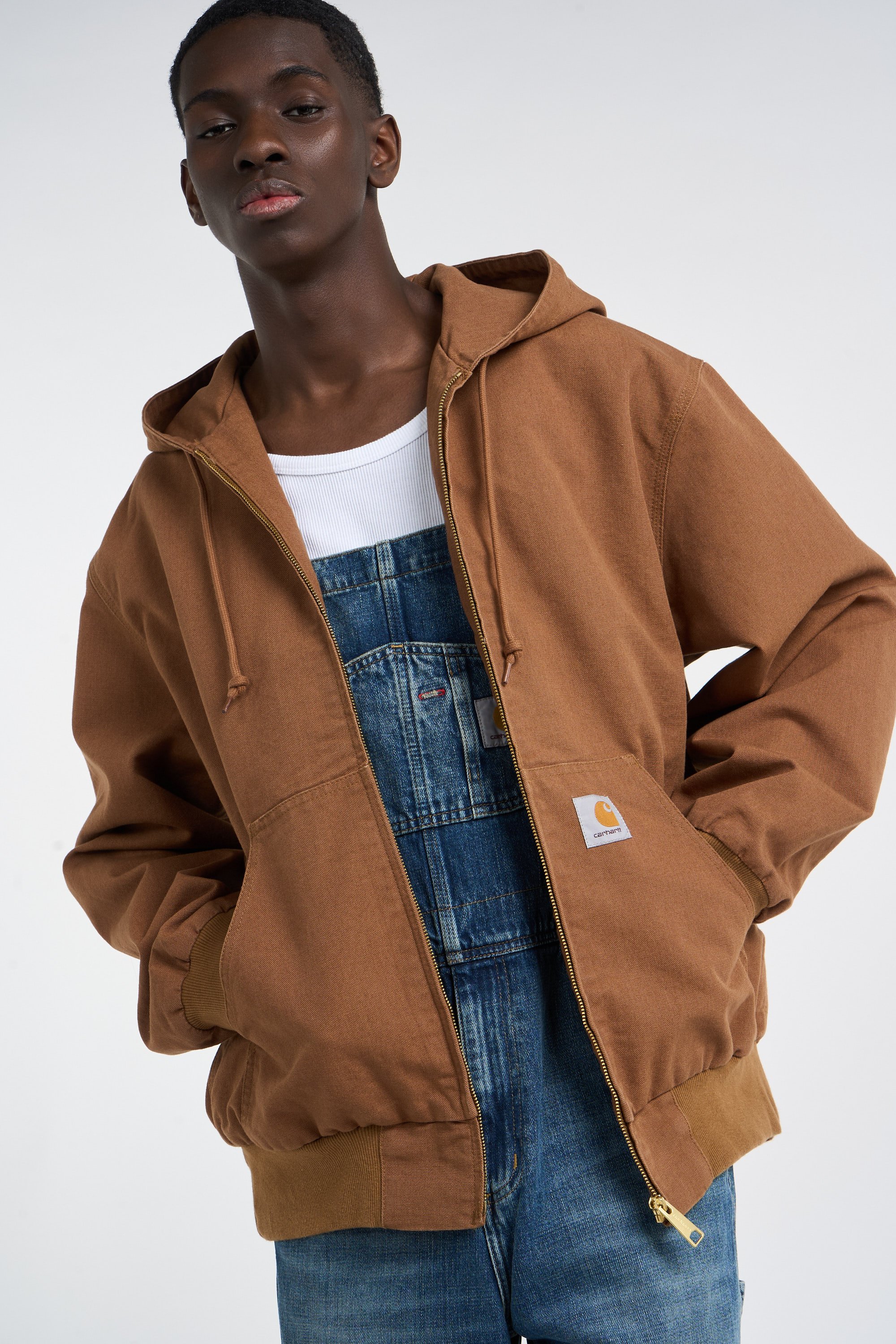 Veste og active jacket CARHARTT WIP Marron