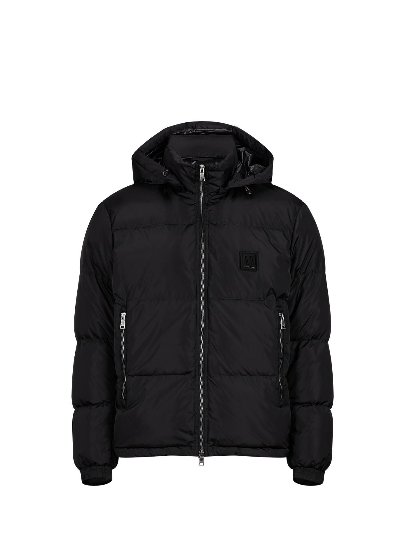 Doudoune matelassée à capuche ARMANI EXCHANGE Noir