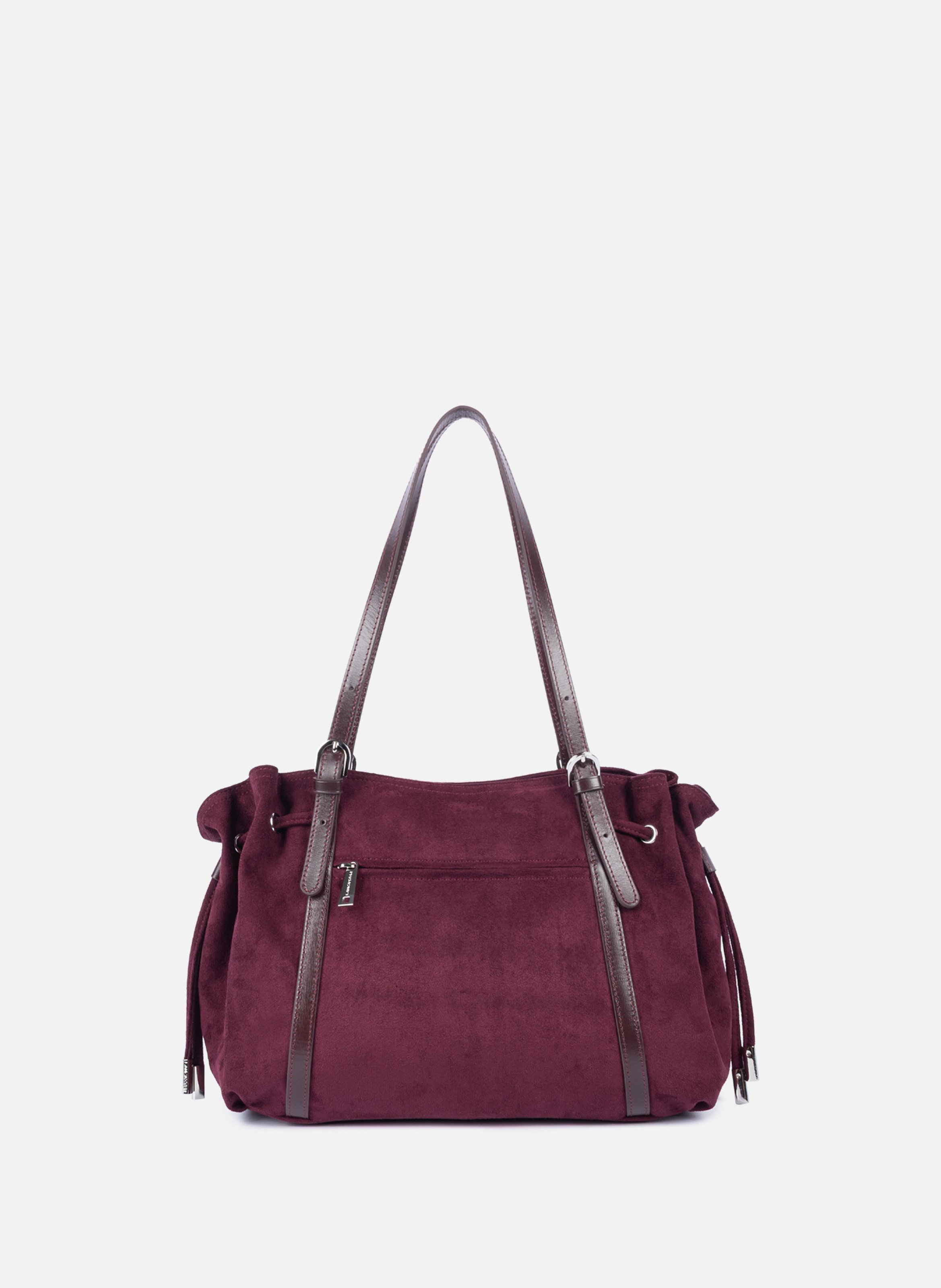 Grand sac cabas épaule - velvet emma | Rouge LANCASTER Femme
