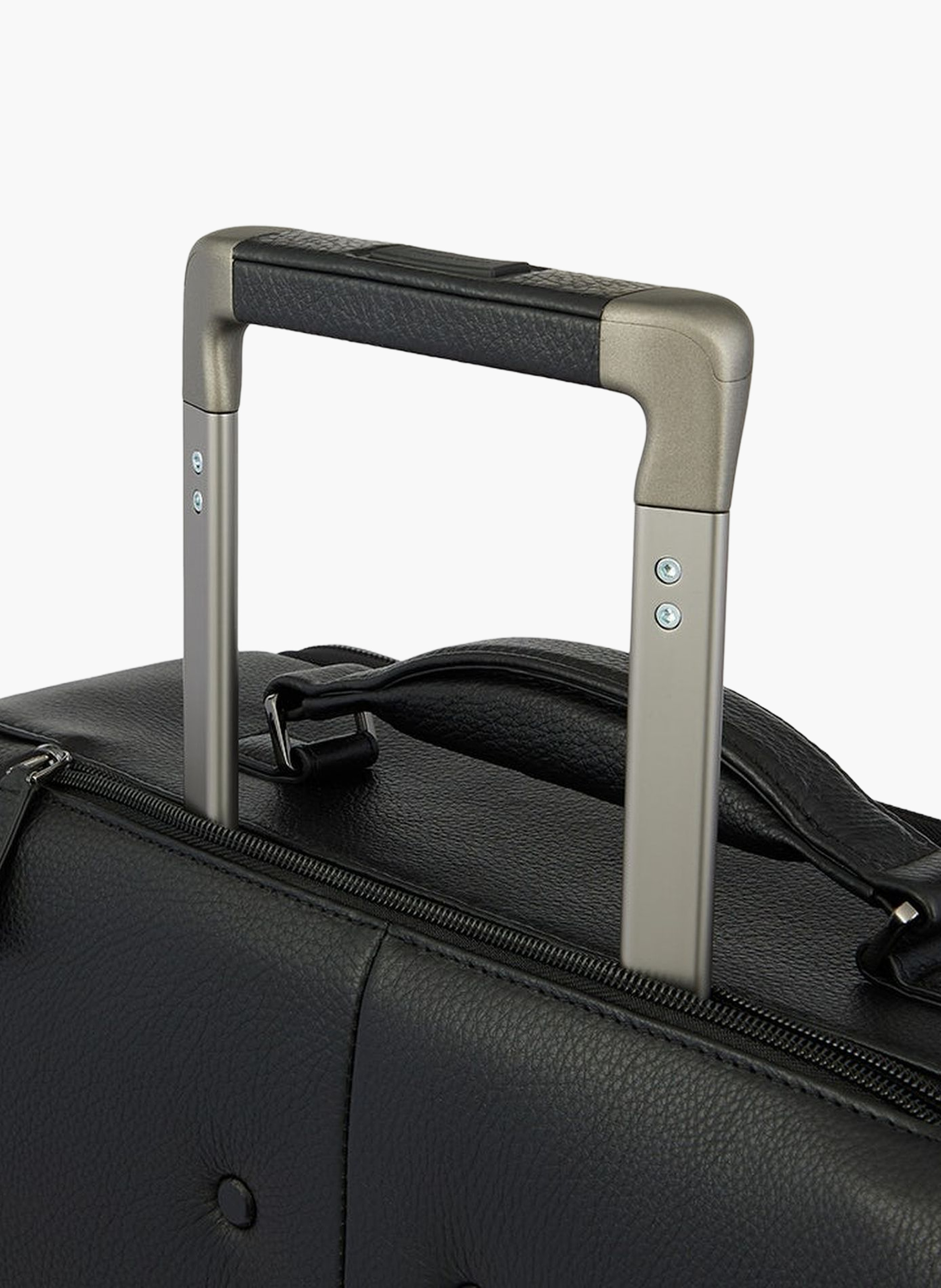 Handbagagekoffer voor 15,6 inch laptop PIQUADRO Zwart