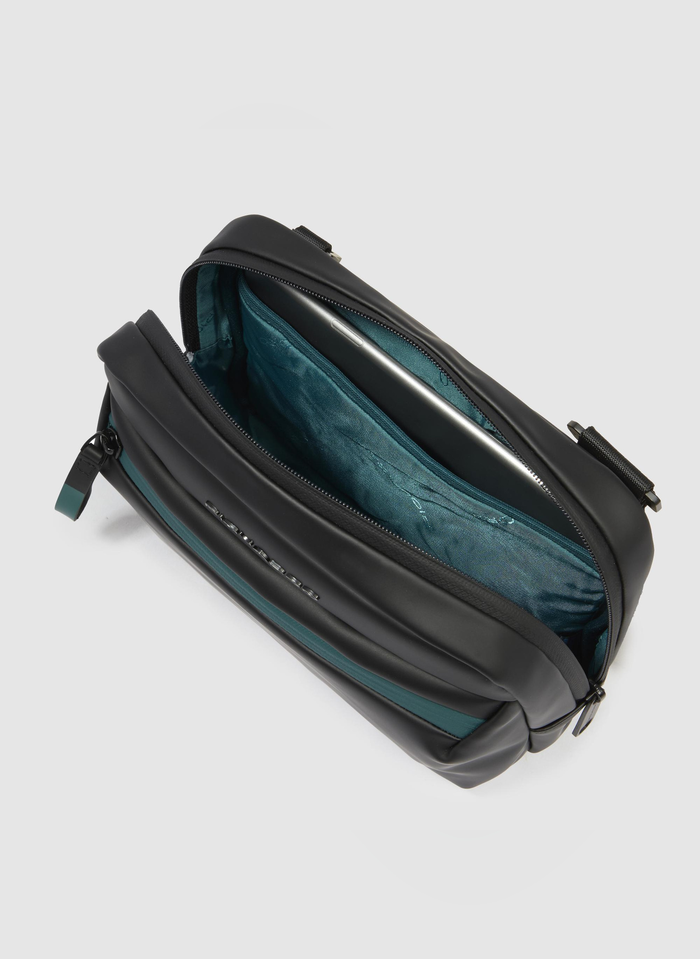 Sac bandoulière homme déperlant PIQUADRO Noir