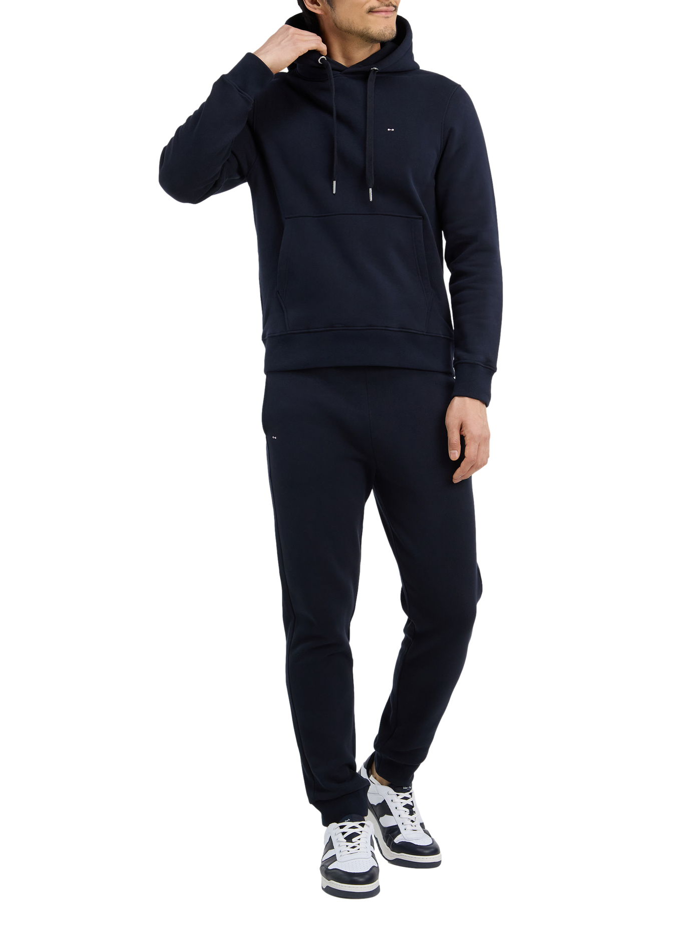 Pantalon de survêtement à logo en coton EDEN PARK Blau