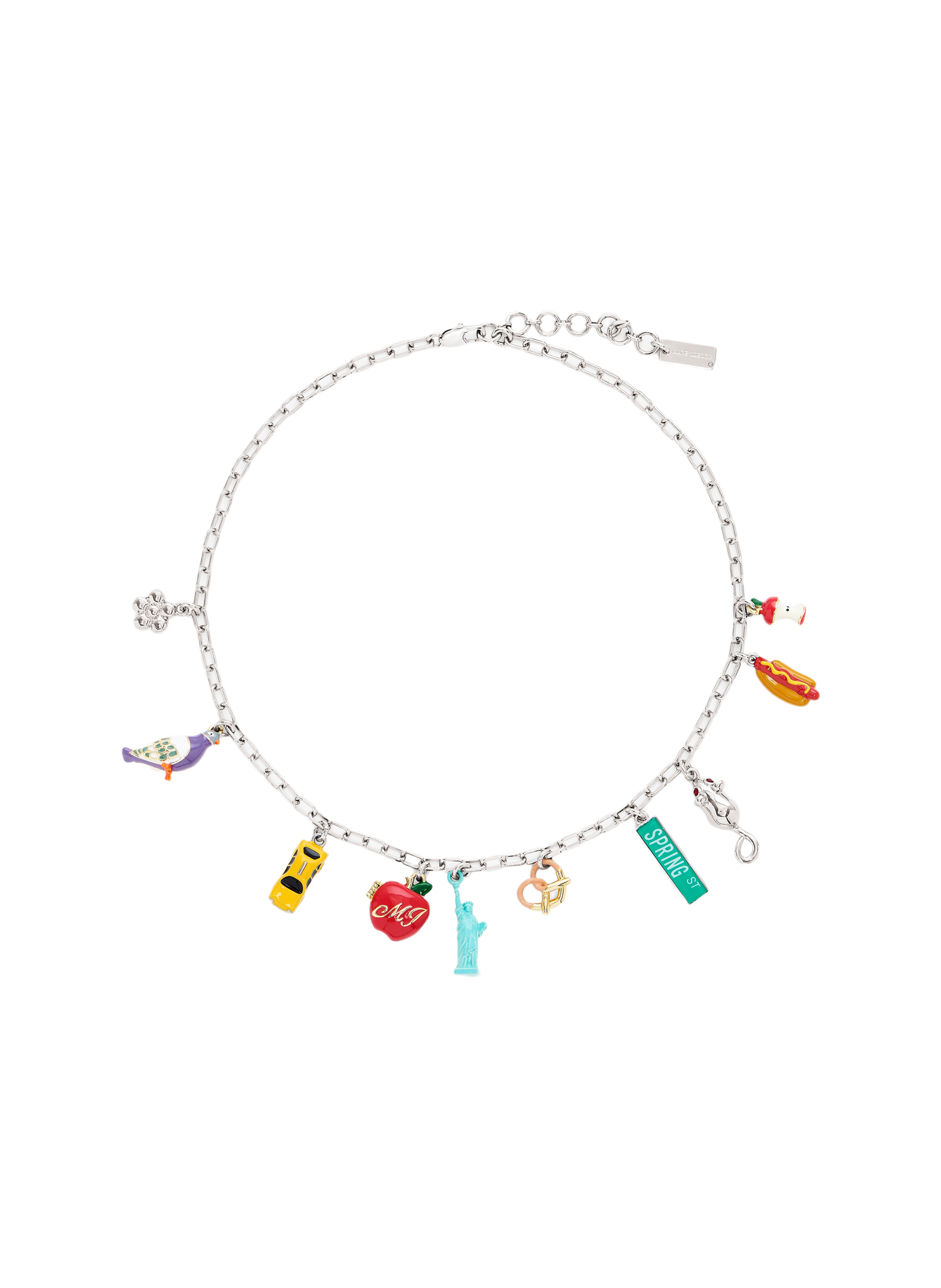 Collier Charms The City New York MARC JACOBS Multicolore