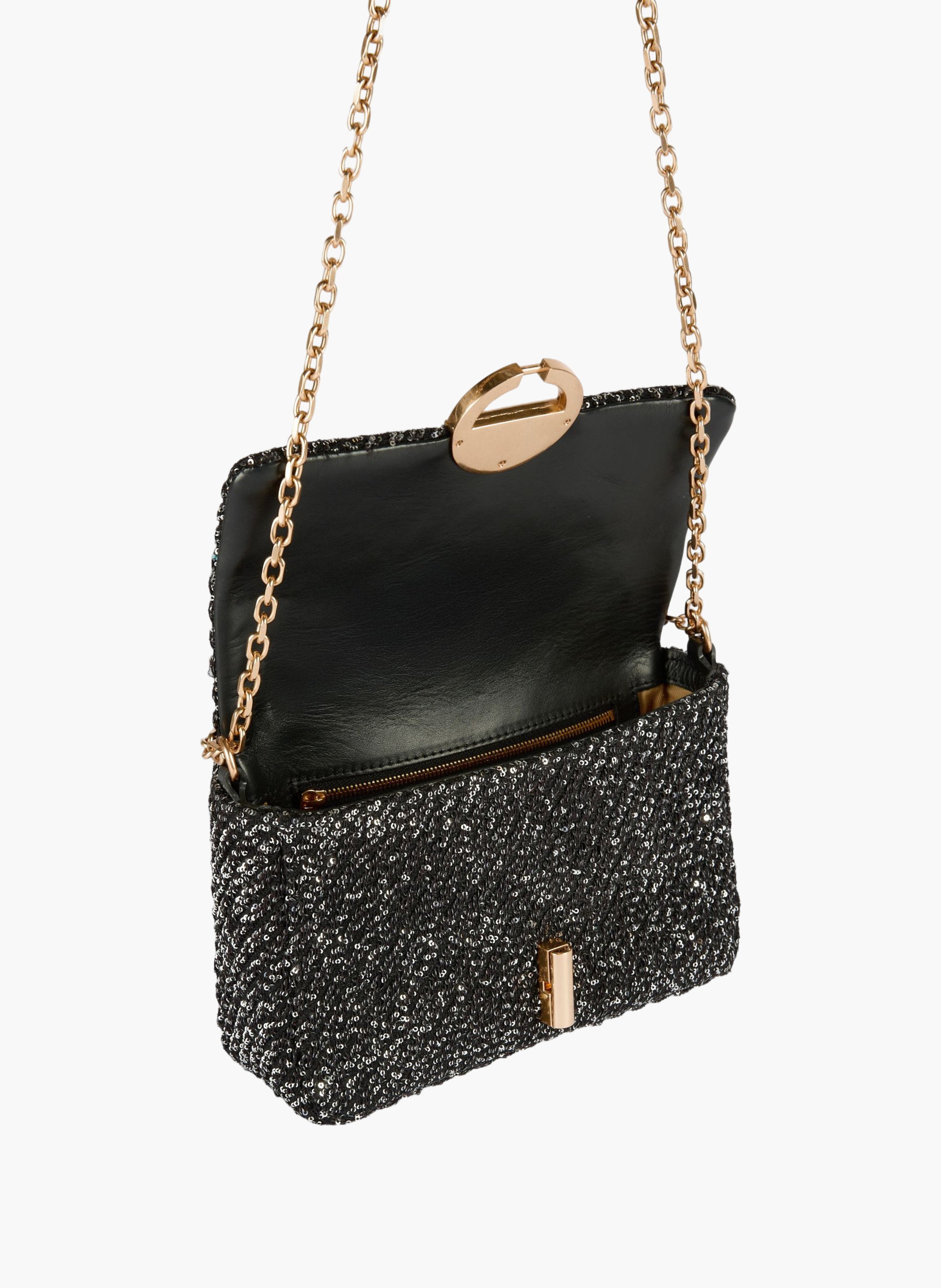 Moon moyen sequins Noir Vanessa bruno - Femme | Printemps.com