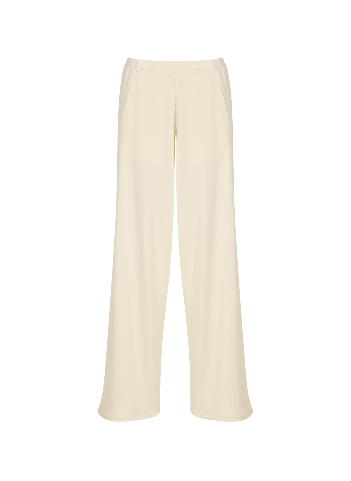 Weite Baumwollhose CHRISTOPHER ESBER Beige