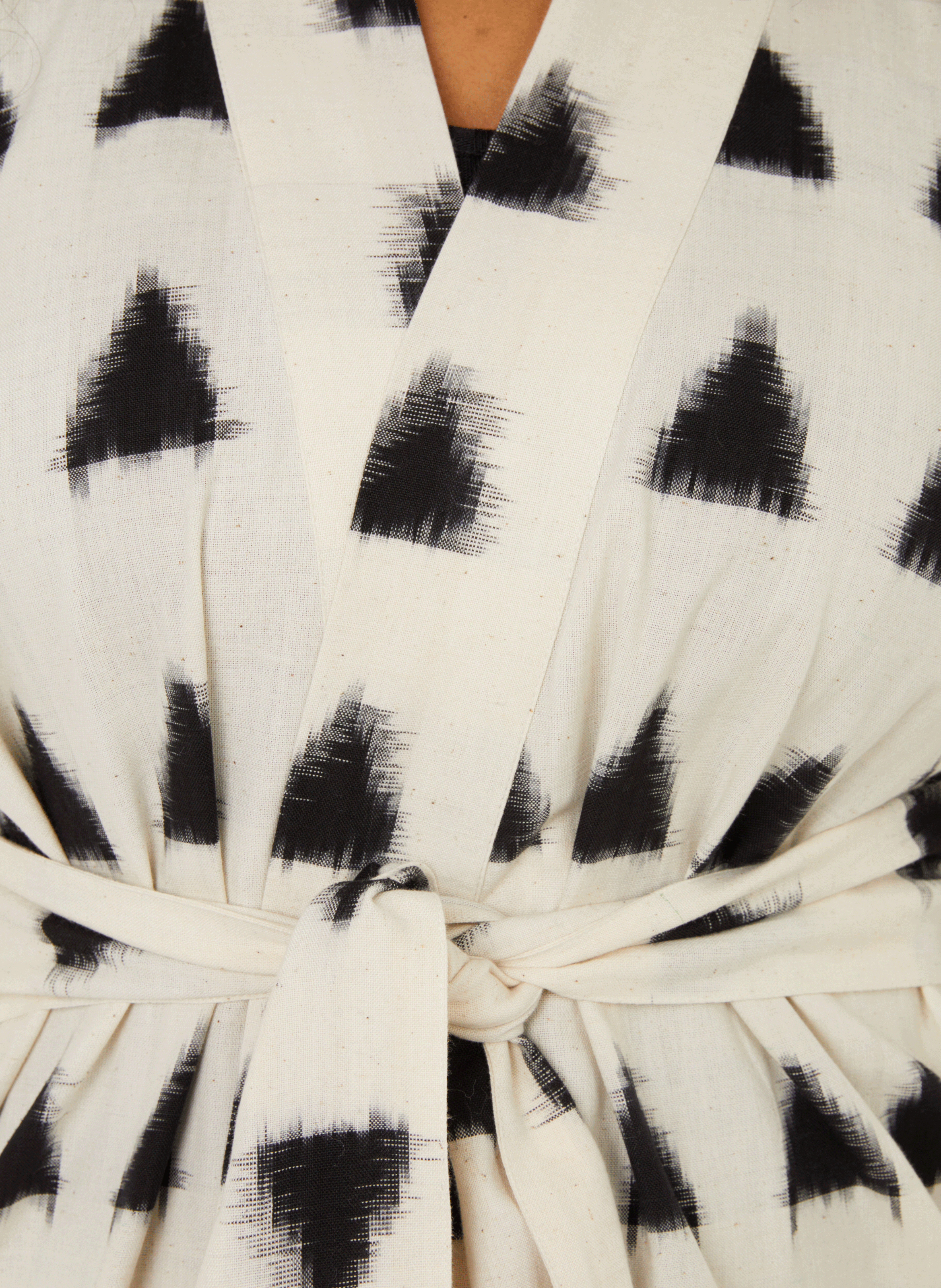 Kimono imprimé en coton KLEED Multicolore