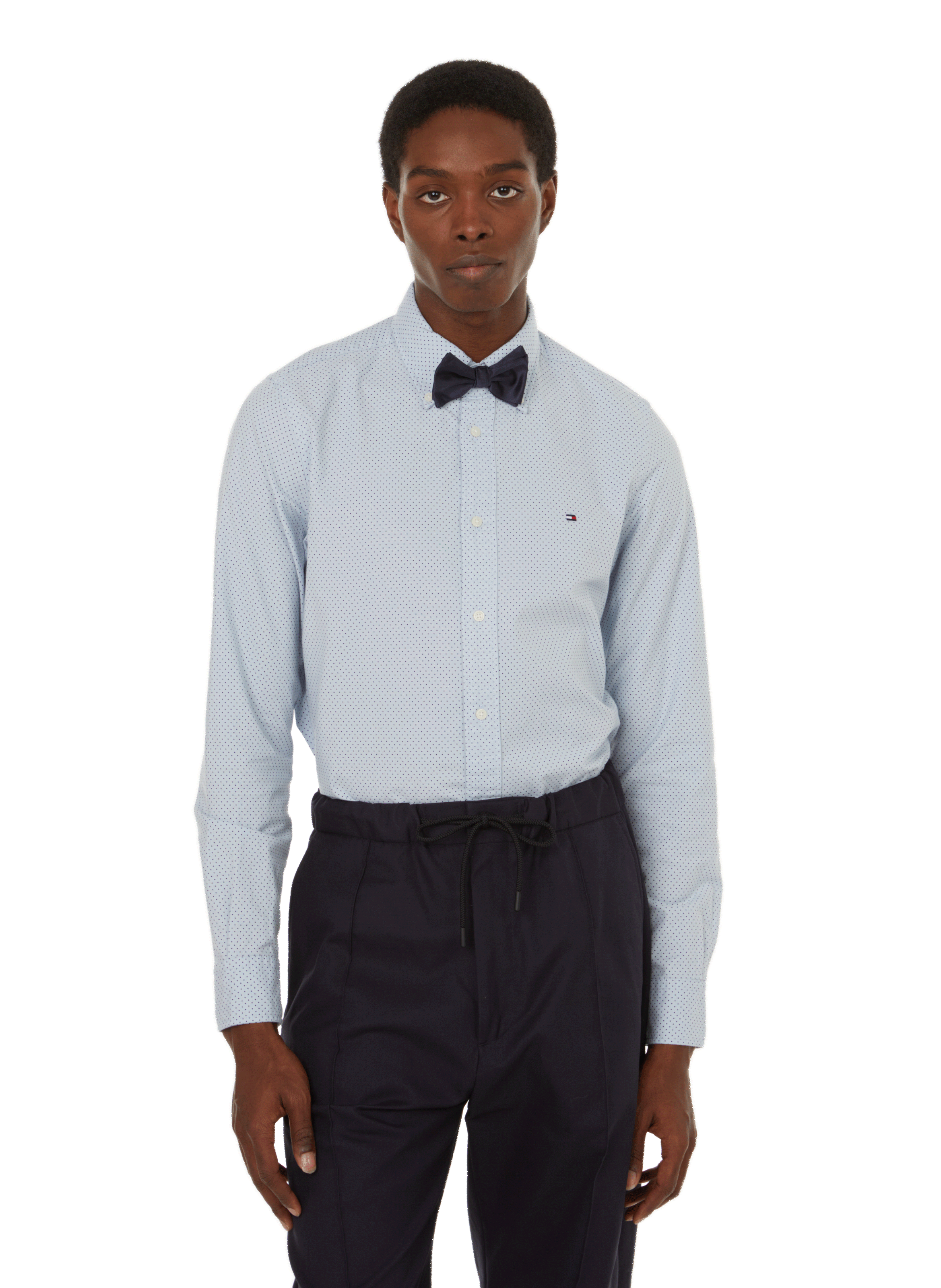 Noeud papillon en soie  EMPORIO ARMANI Bleu