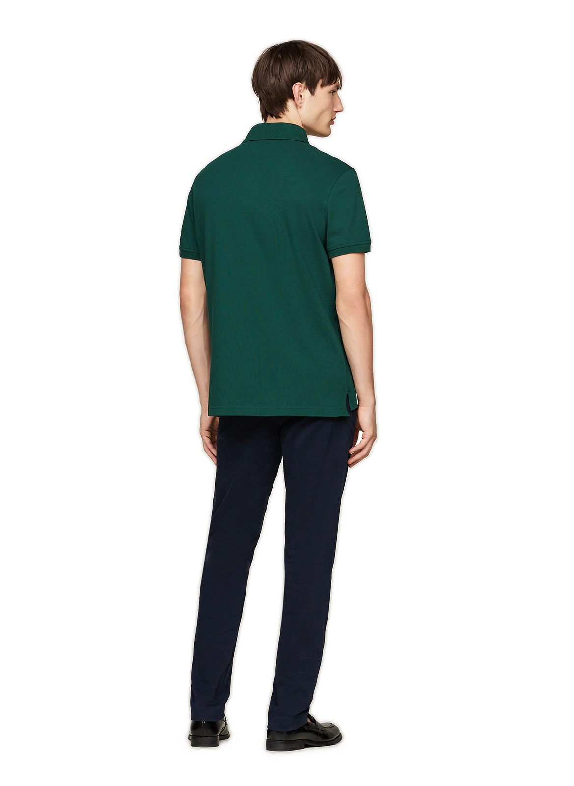 Organic cotton polo shirt TOMMY HILFIGER Green
