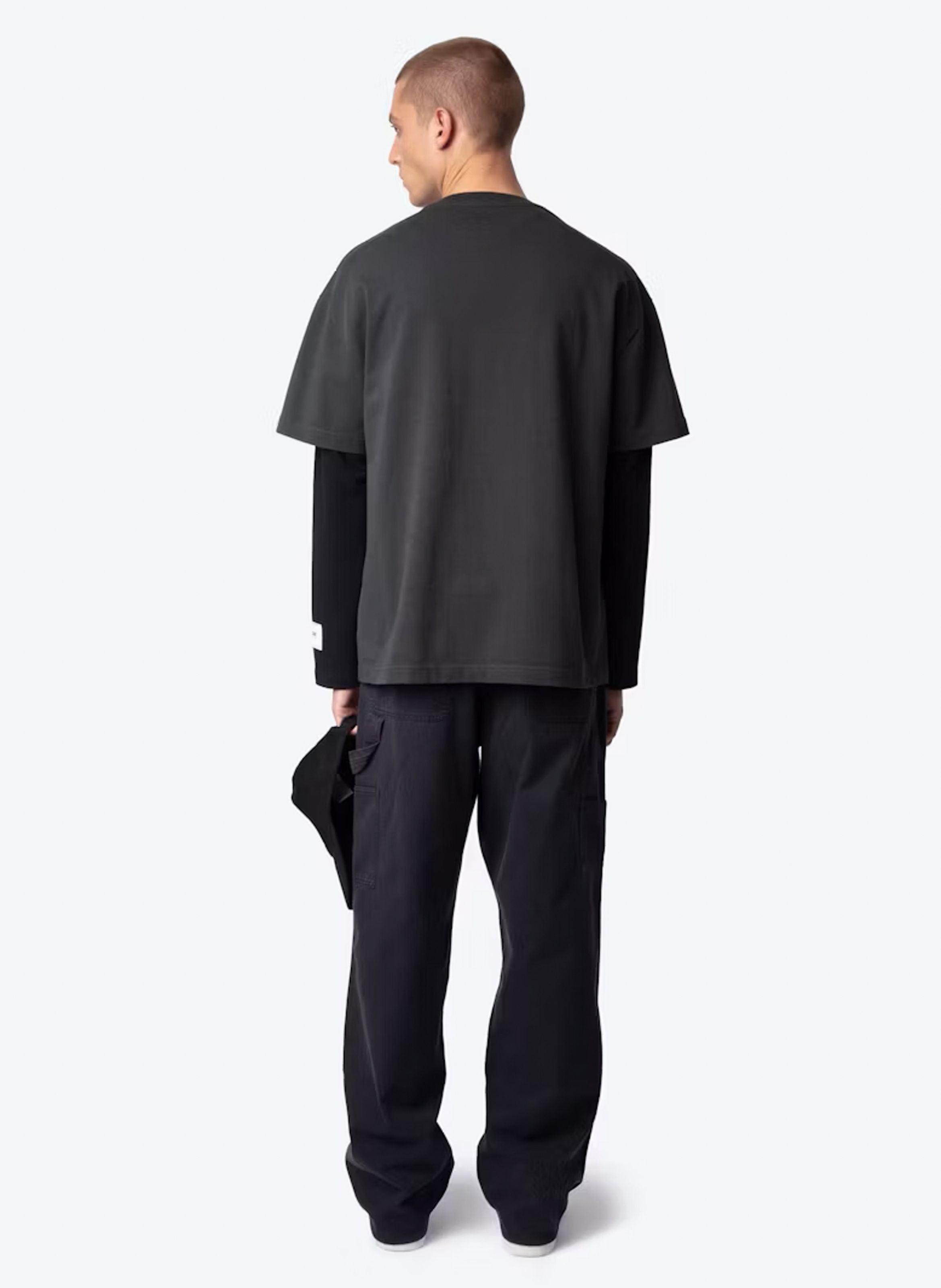 Tee-shirt oversize en coton bio teddy ZADIG&VOLTAIRE Gris