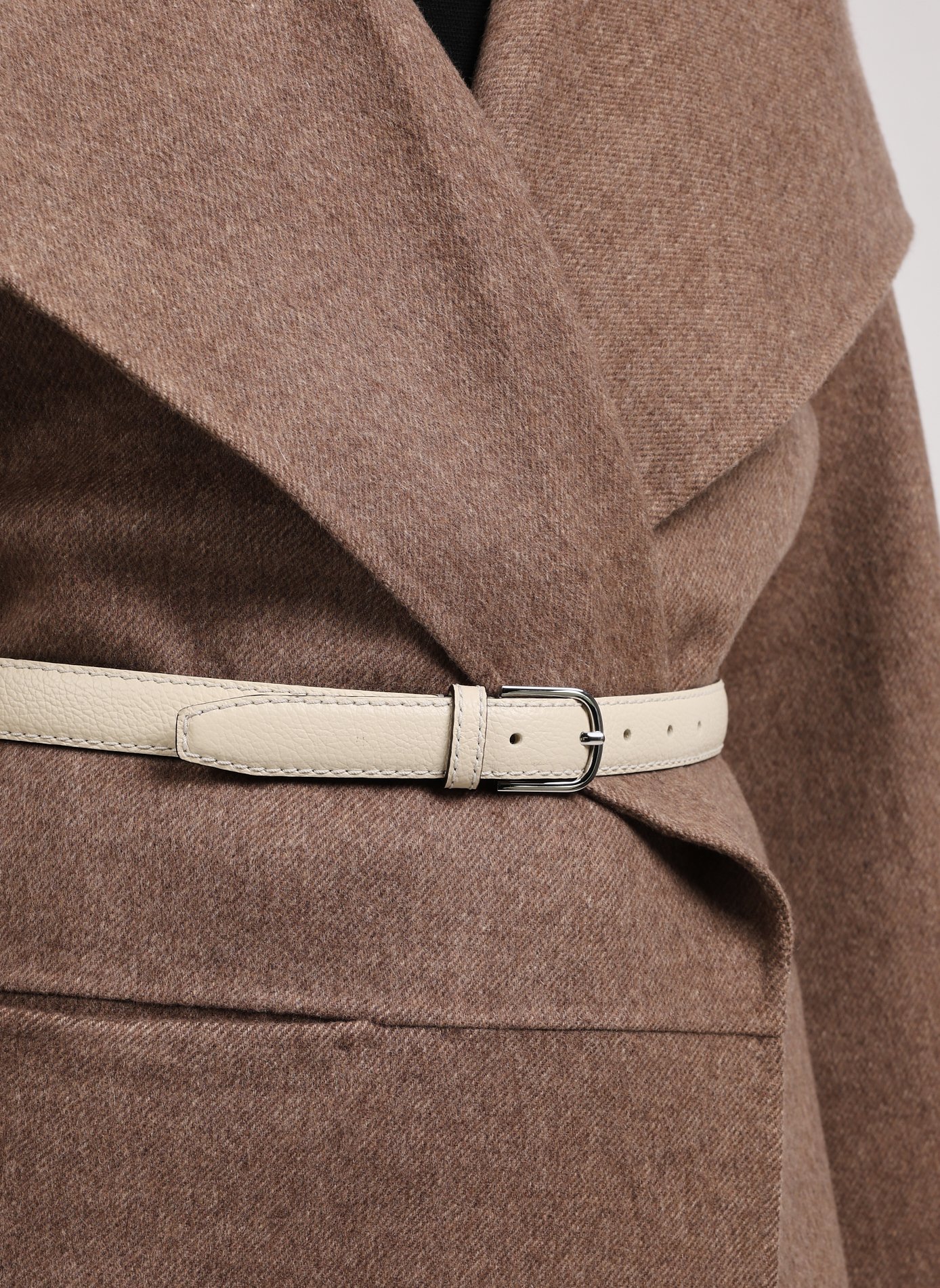 Signature Wool Blend Coat TOTEME Brown