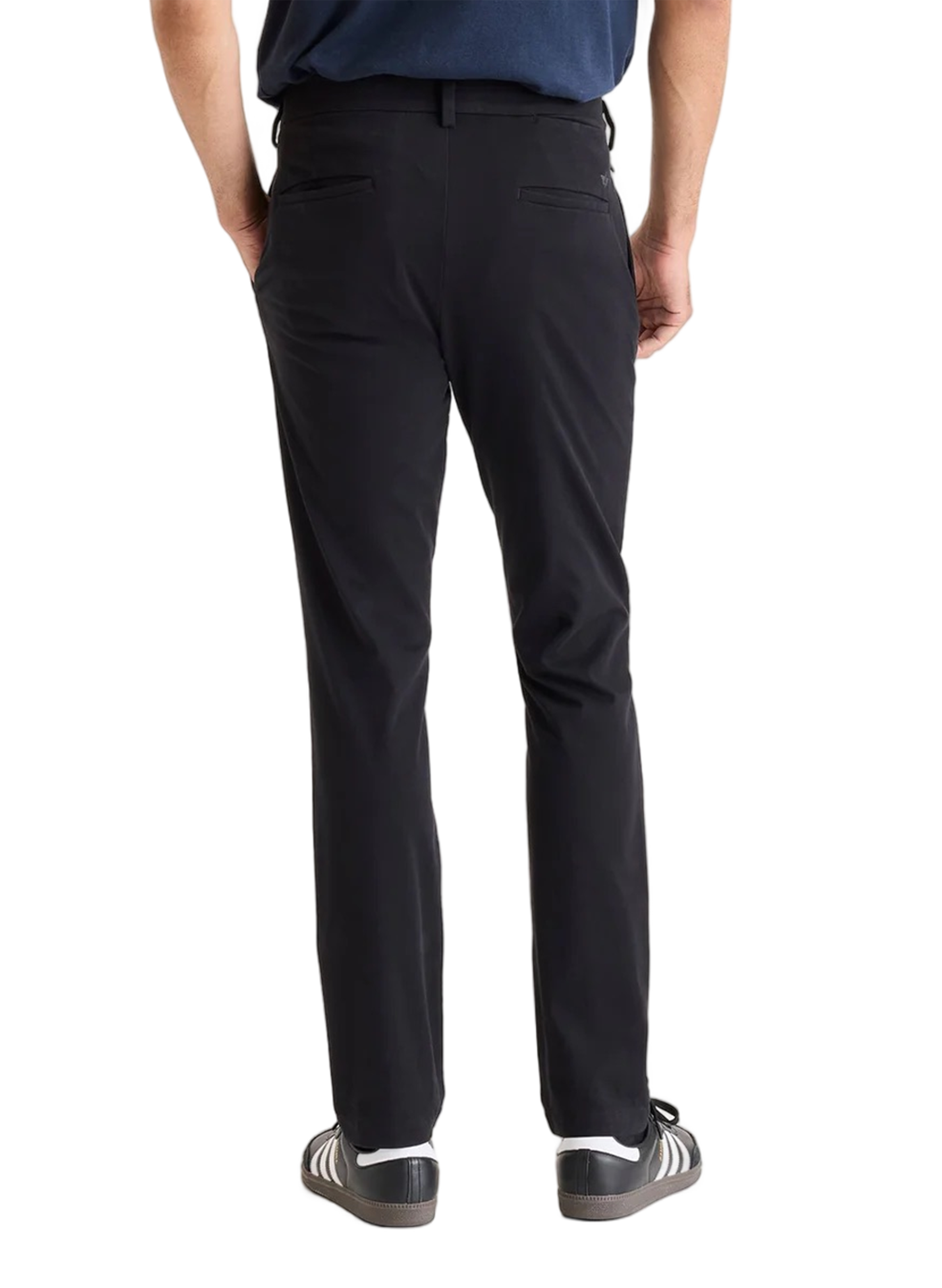Cotton blend chino trousers  DOCKERS Black