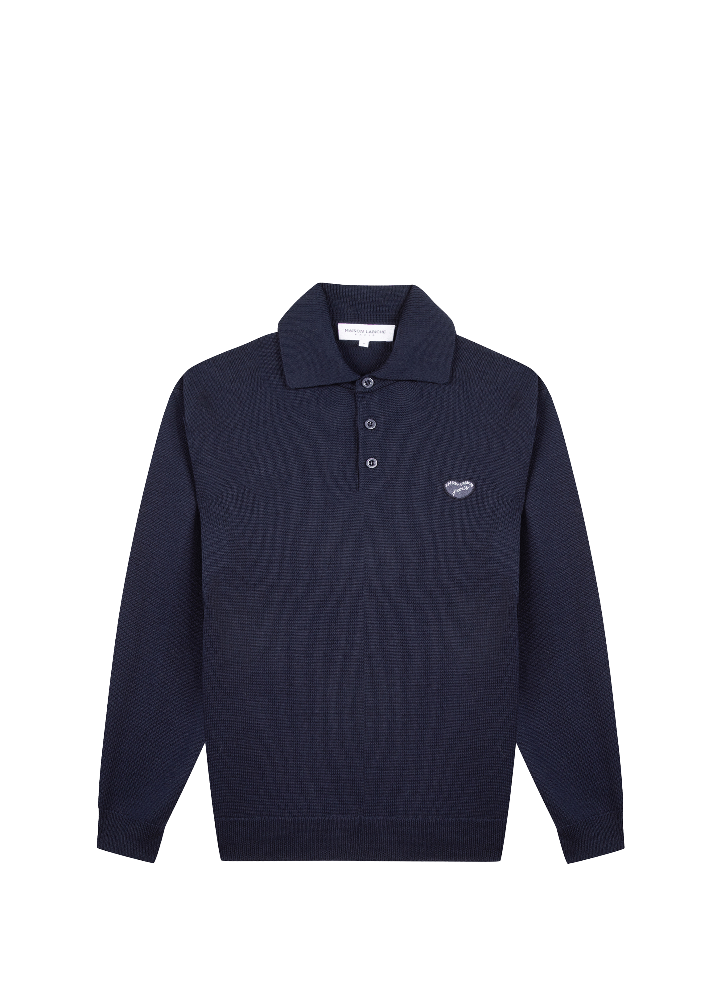 MAISON LABICHE Pull en laine Bleu